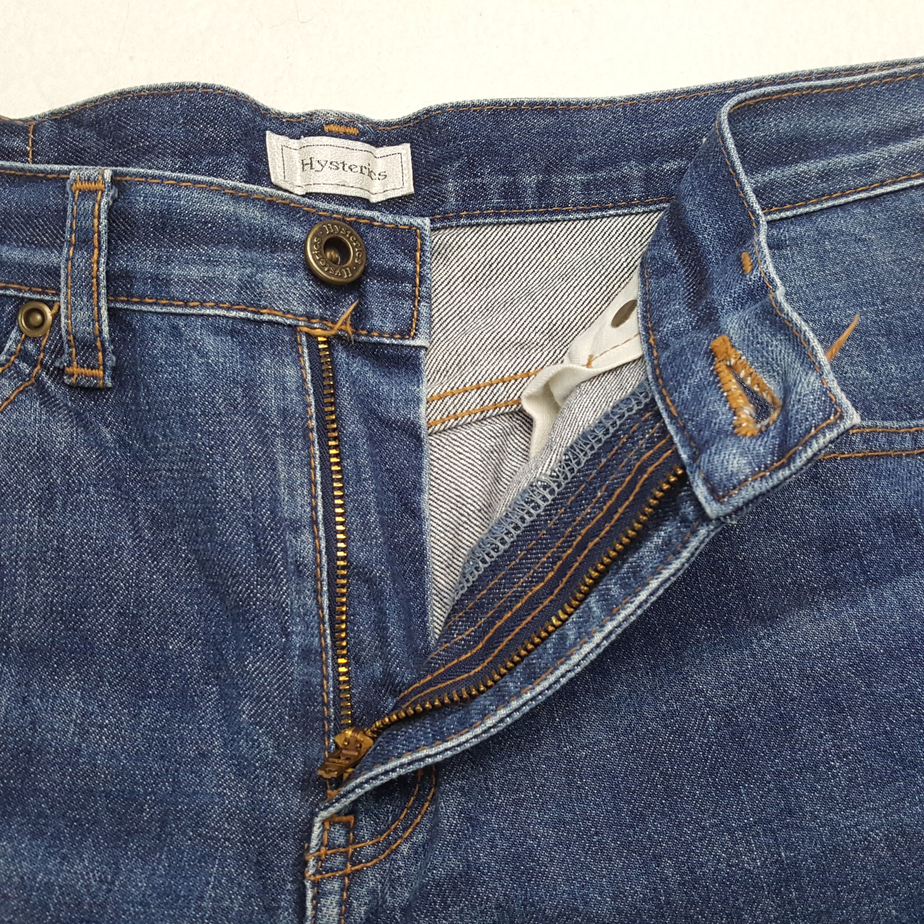Hysteric Glamour × Japanese Brand × Vintage HYSTERIC GLAMOUR Japanese Brand Streetwear Custom Jeans Size US 30 / EU 46 - 12 Thumbnail