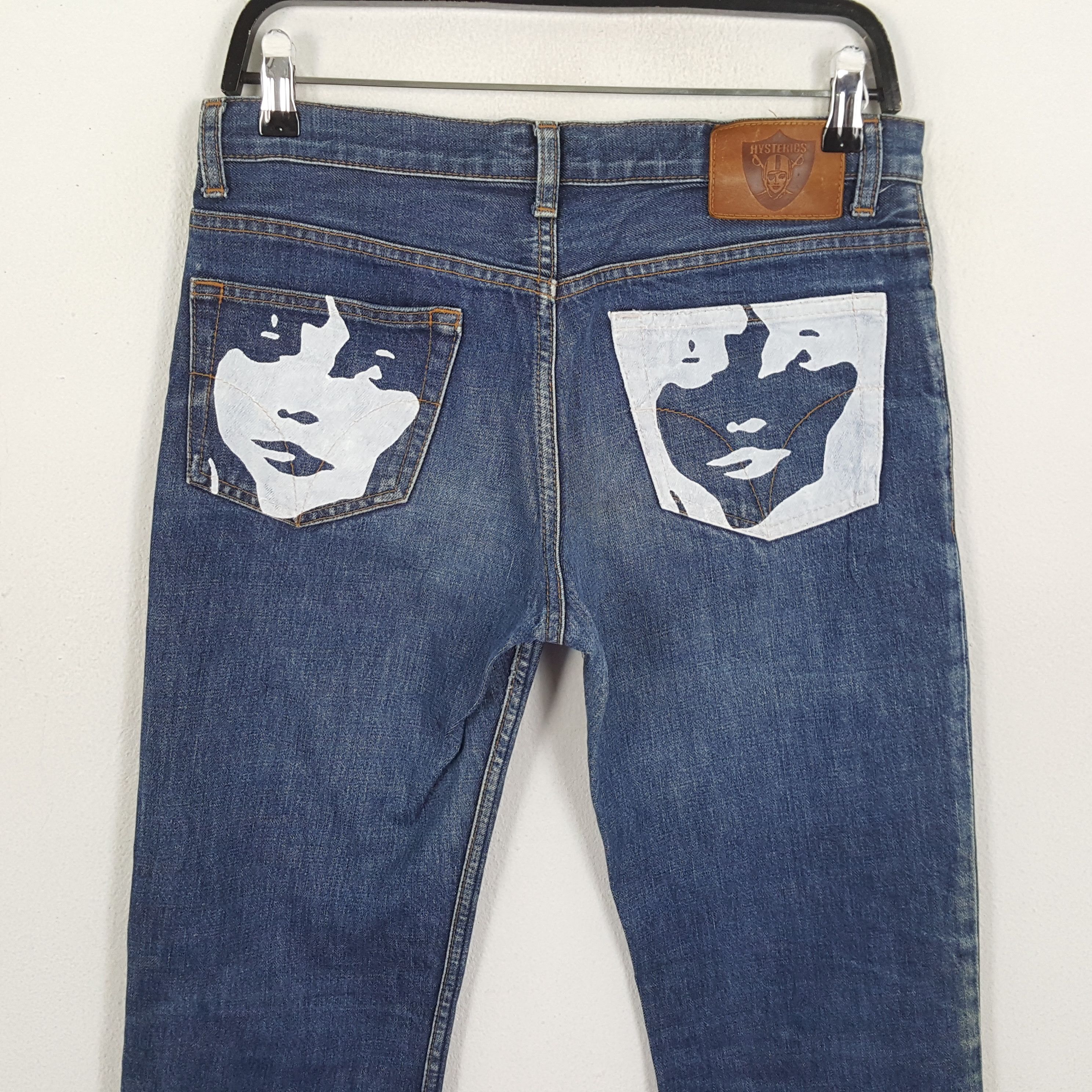 Hysteric Glamour × Japanese Brand × Vintage HYSTERIC GLAMOUR Japanese Brand Streetwear Custom Jeans Size US 30 / EU 46 - 2 Thumbnail
