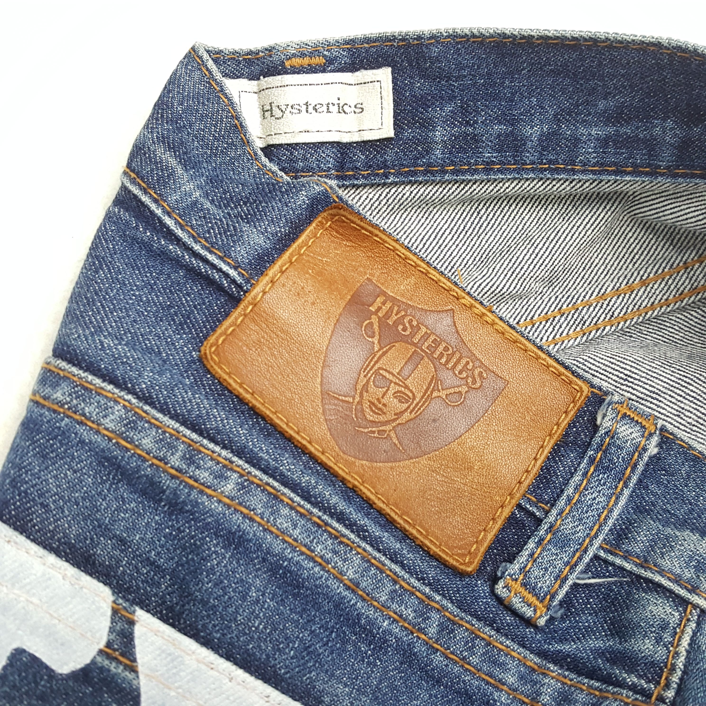 Hysteric Glamour × Japanese Brand × Vintage HYSTERIC GLAMOUR Japanese Brand Streetwear Custom Jeans Size US 30 / EU 46 - 14 Thumbnail