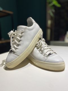 Balenciaga arena hot sale white low