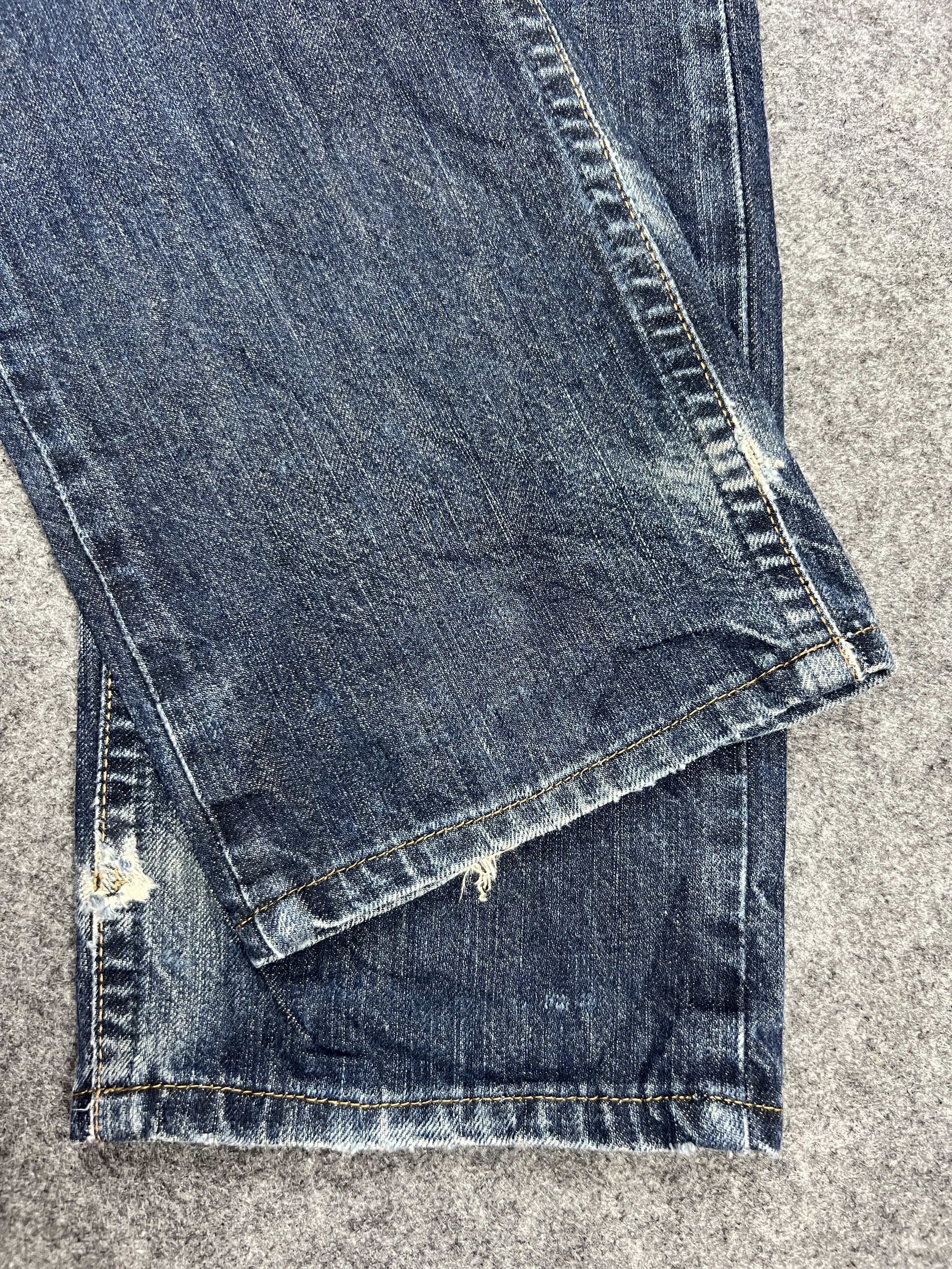 Edwin × Japanese Brand Distressed Edwin Exclusive Rusty Jeans Size US 28 / EU 44 - 25 Thumbnail