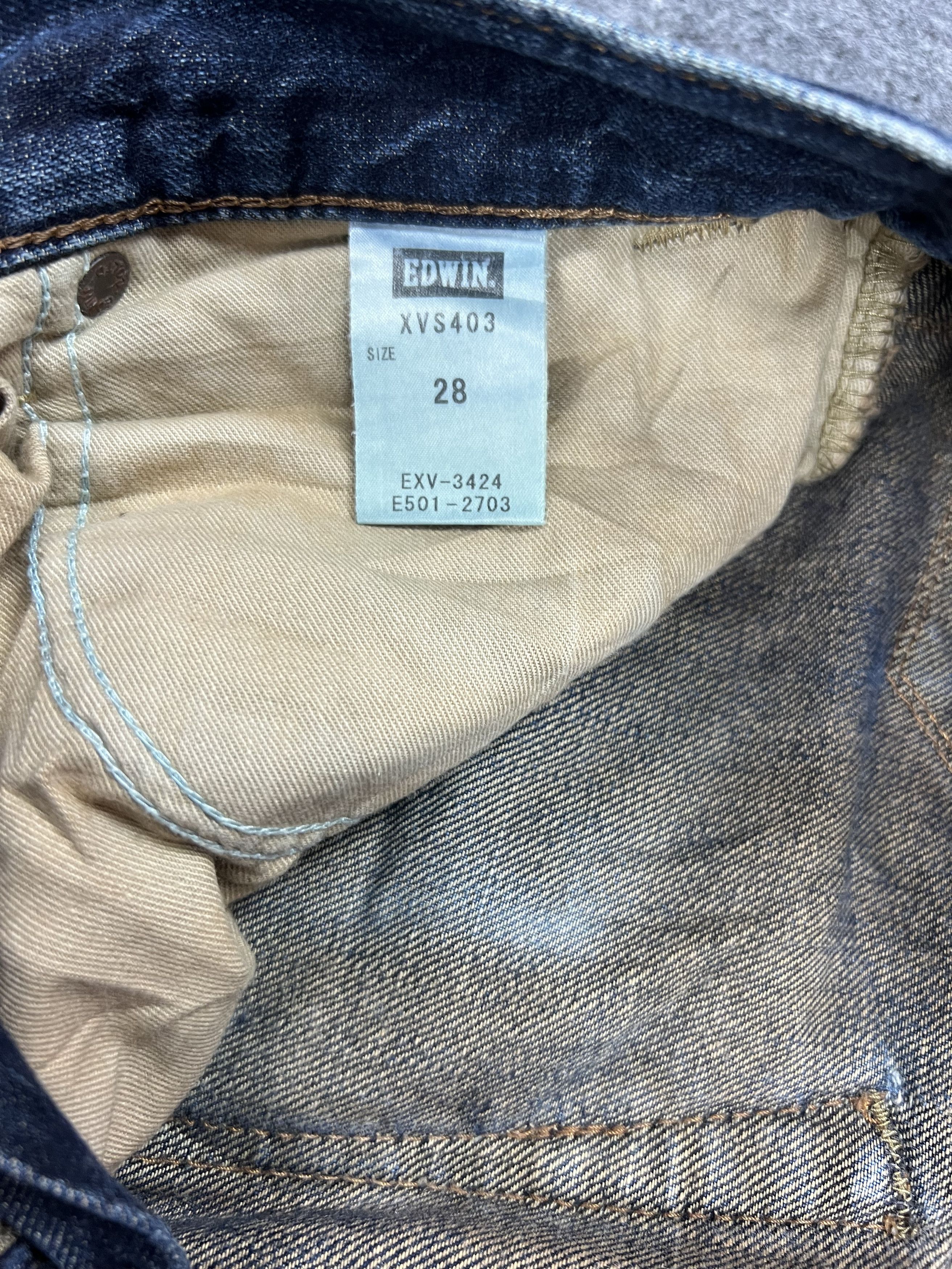 Edwin × Japanese Brand Distressed Edwin Exclusive Rusty Jeans Size US 28 / EU 44 - 17 Thumbnail