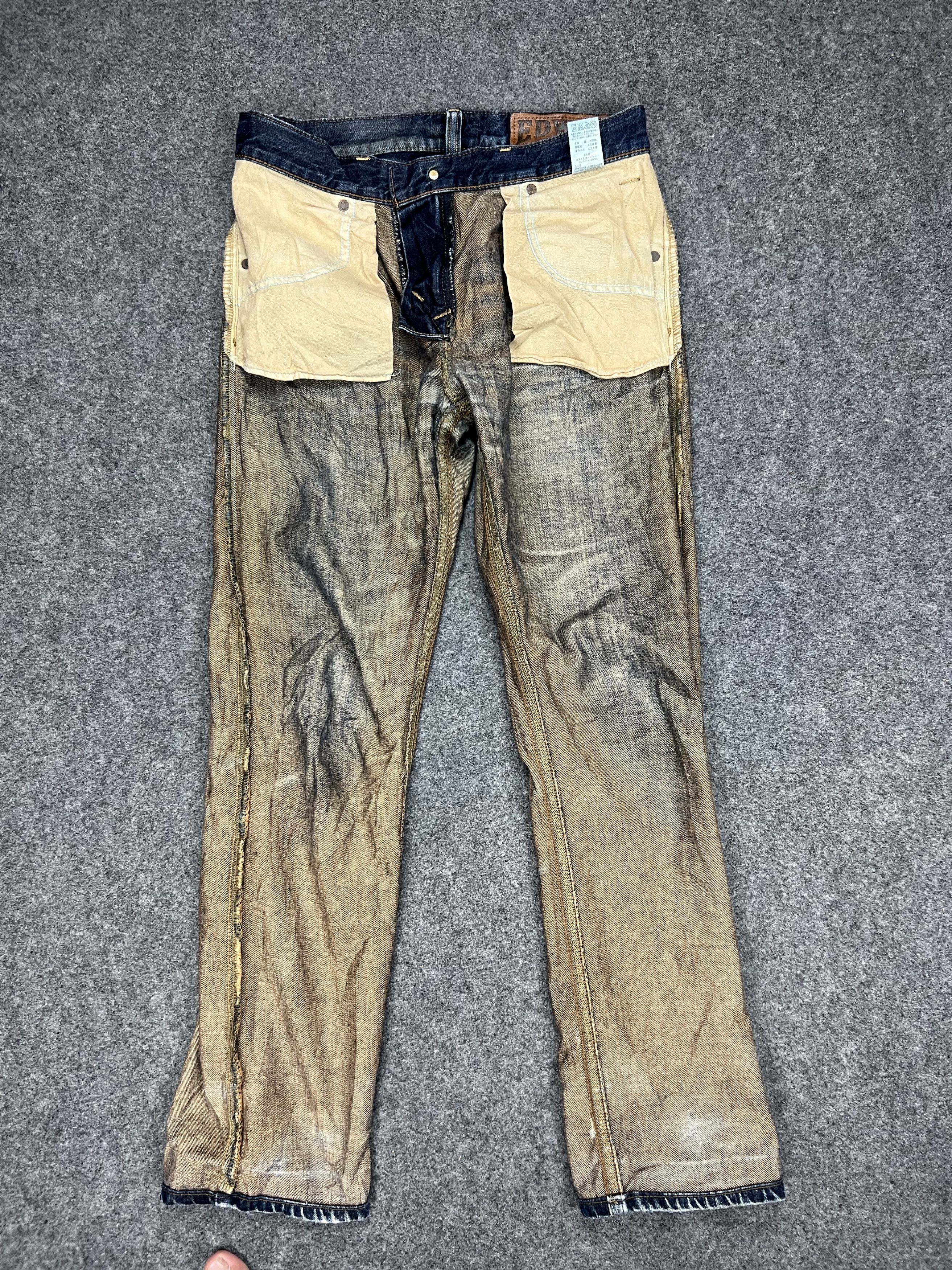 Edwin × Japanese Brand Distressed Edwin Exclusive Rusty Jeans Size US 28 / EU 44 - 3 Thumbnail