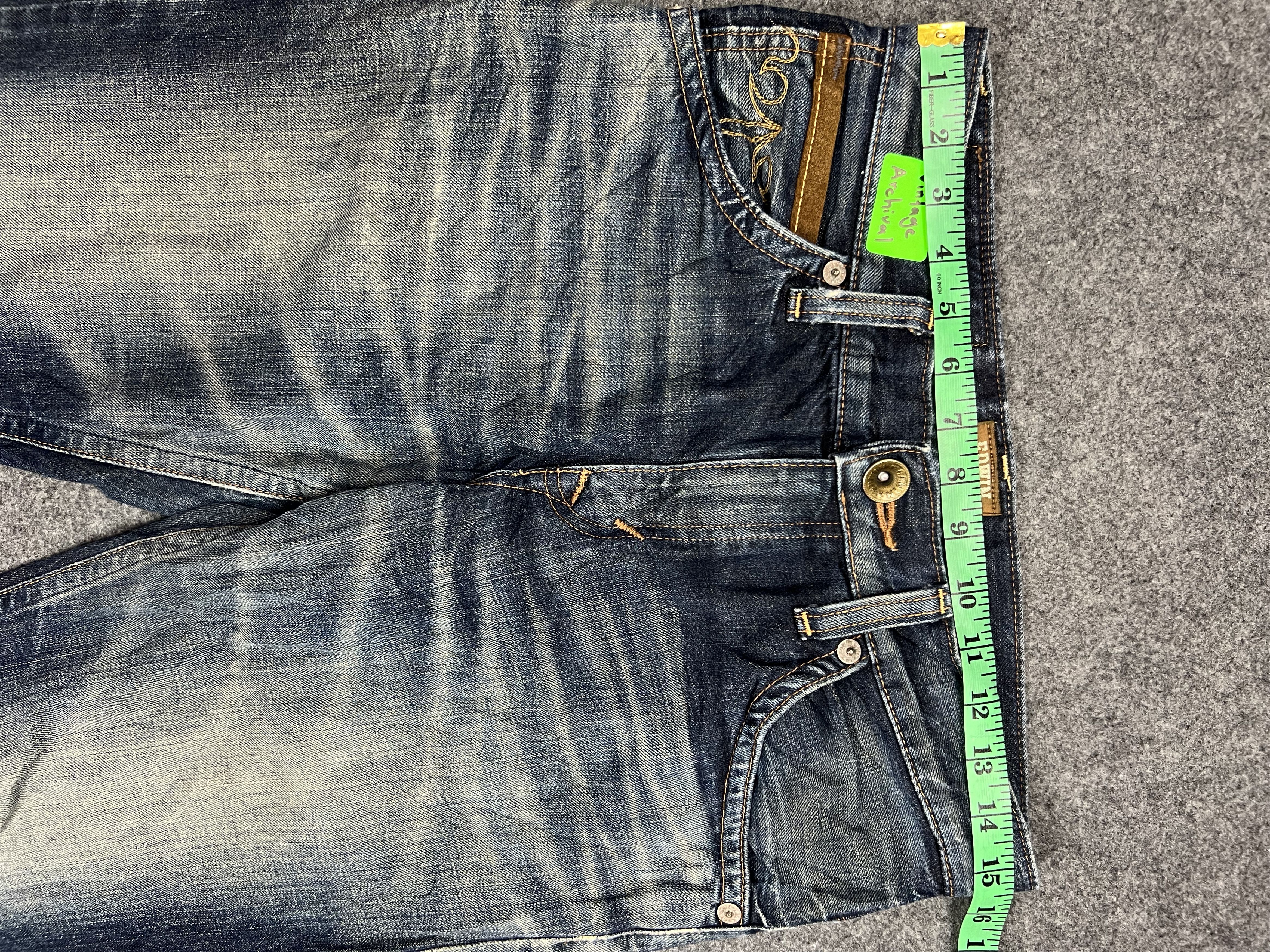 Edwin × Japanese Brand Distressed Edwin Exclusive Rusty Jeans Size US 28 / EU 44 - 4 Thumbnail