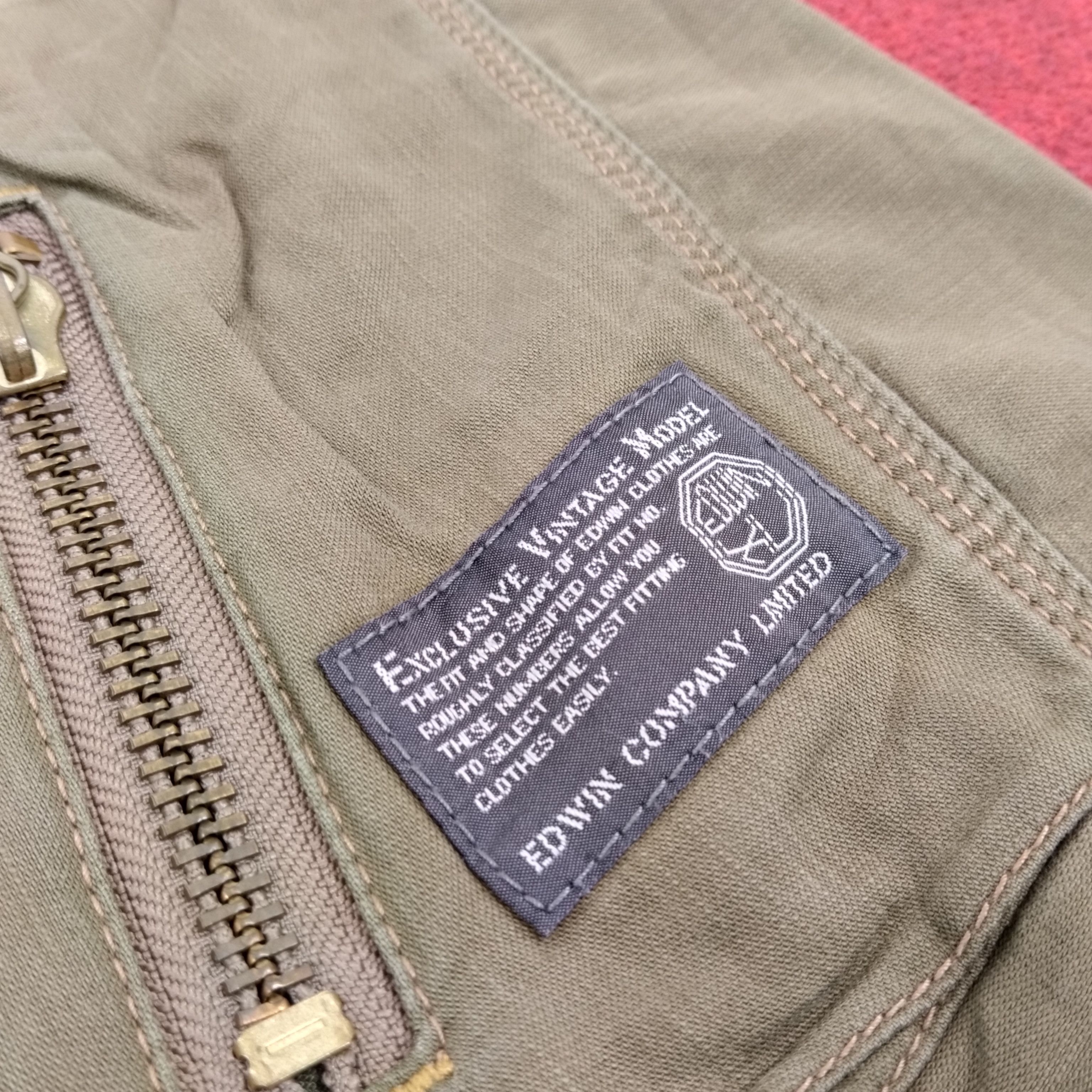 Edwin × Japanese Brand × Vintage Edwin Japanese Brand Streetwear Style Tactical Cargo Pants Size US 31 - 13 Thumbnail
