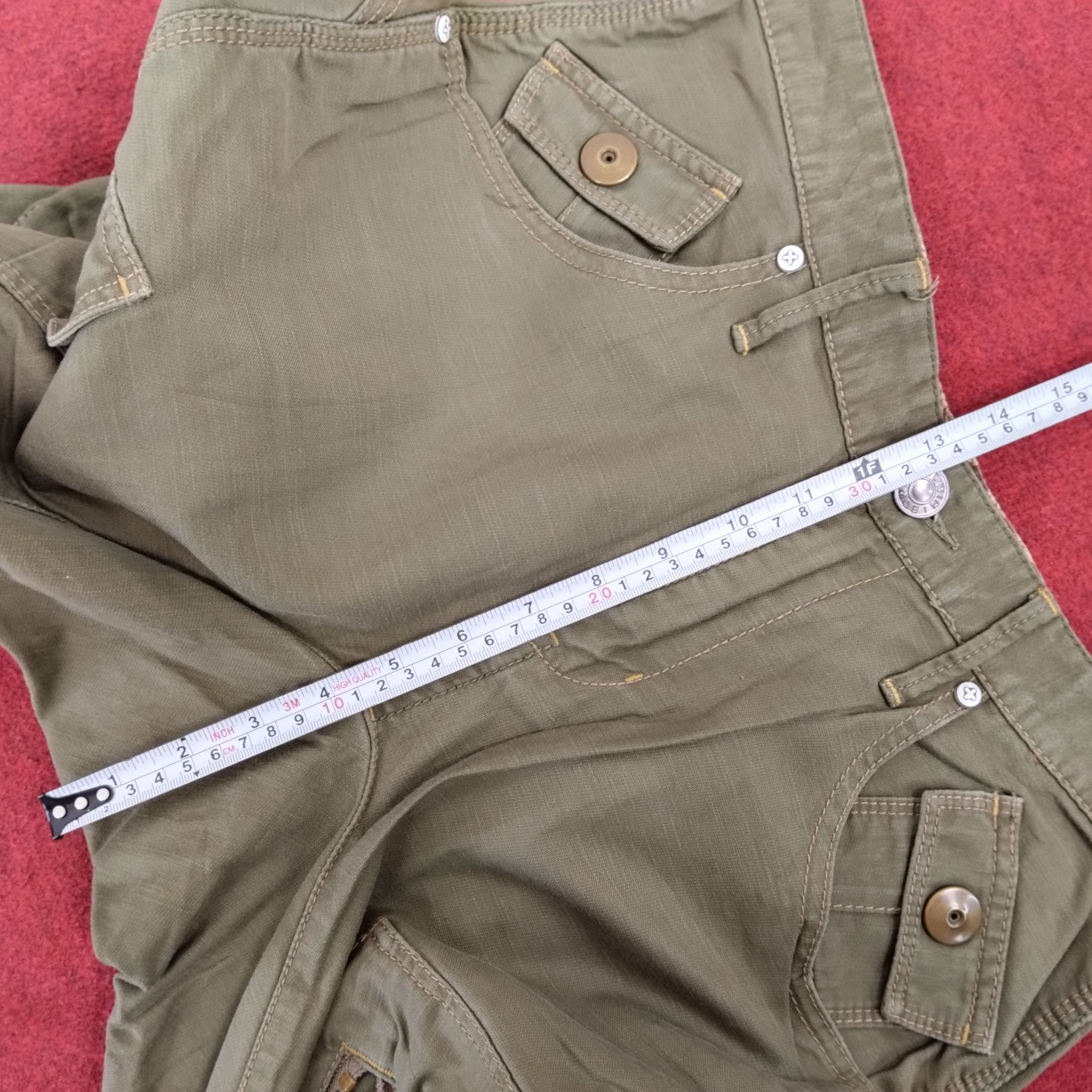 Edwin × Japanese Brand × Vintage Edwin Japanese Brand Streetwear Style Tactical Cargo Pants Size US 31 - 16 Thumbnail