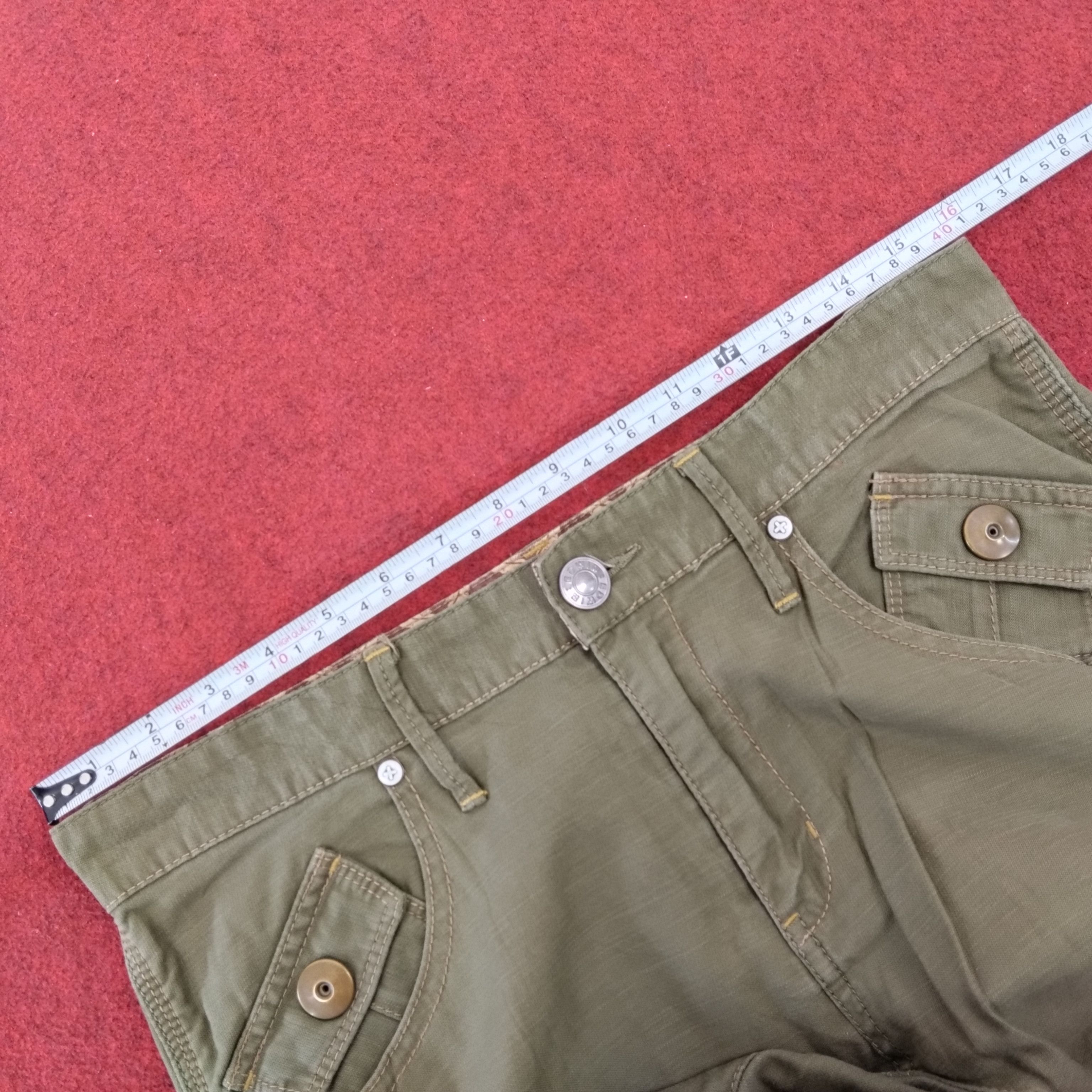 Edwin × Japanese Brand × Vintage Edwin Japanese Brand Streetwear Style Tactical Cargo Pants Size US 31 - 15 Thumbnail