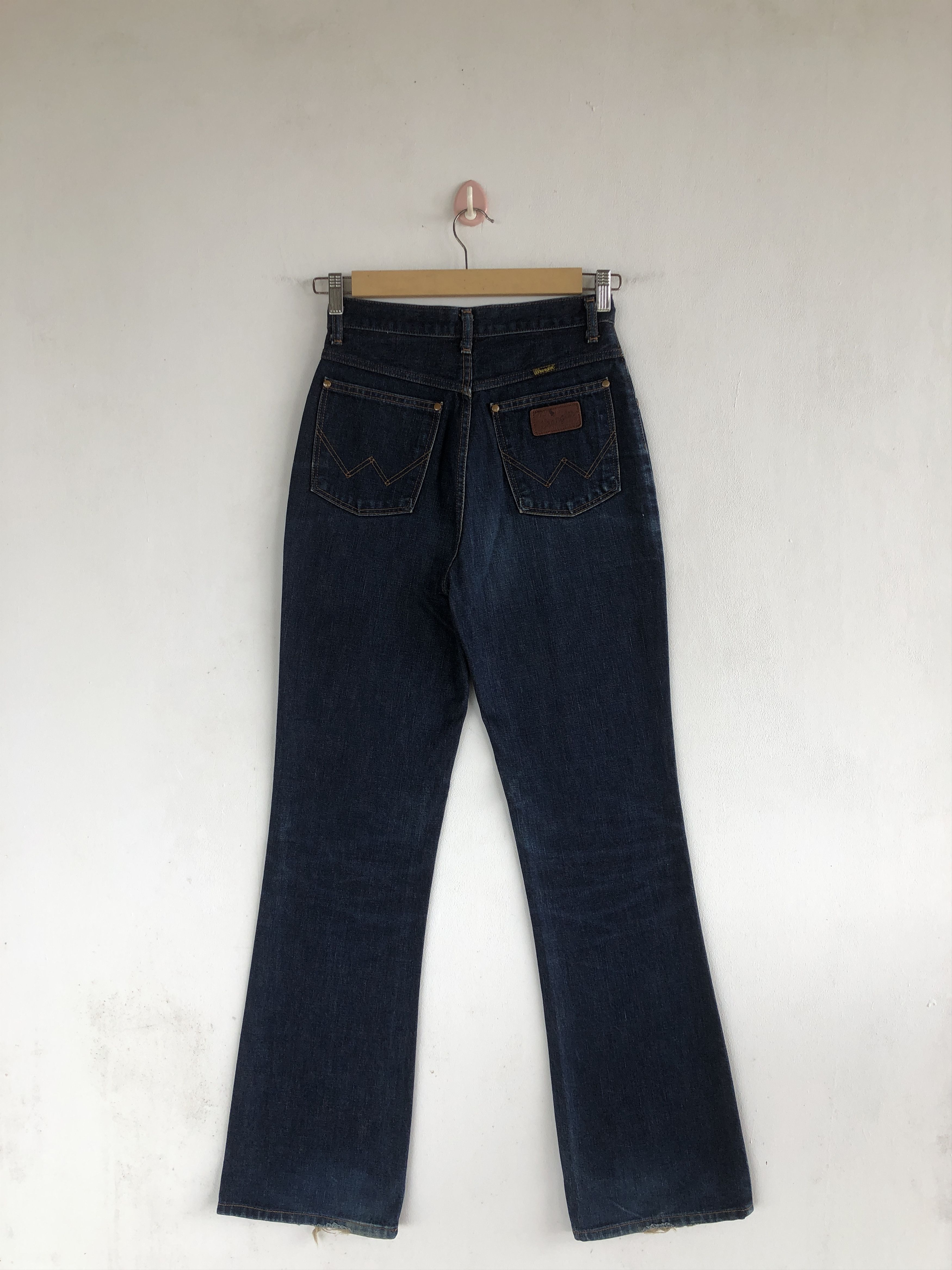 Wrangler Wrangler Bell Bottom Jeans Boot Cut Wrangler Flared Denim Size 26" / US 2 / IT 38 - 2 Thumbnail