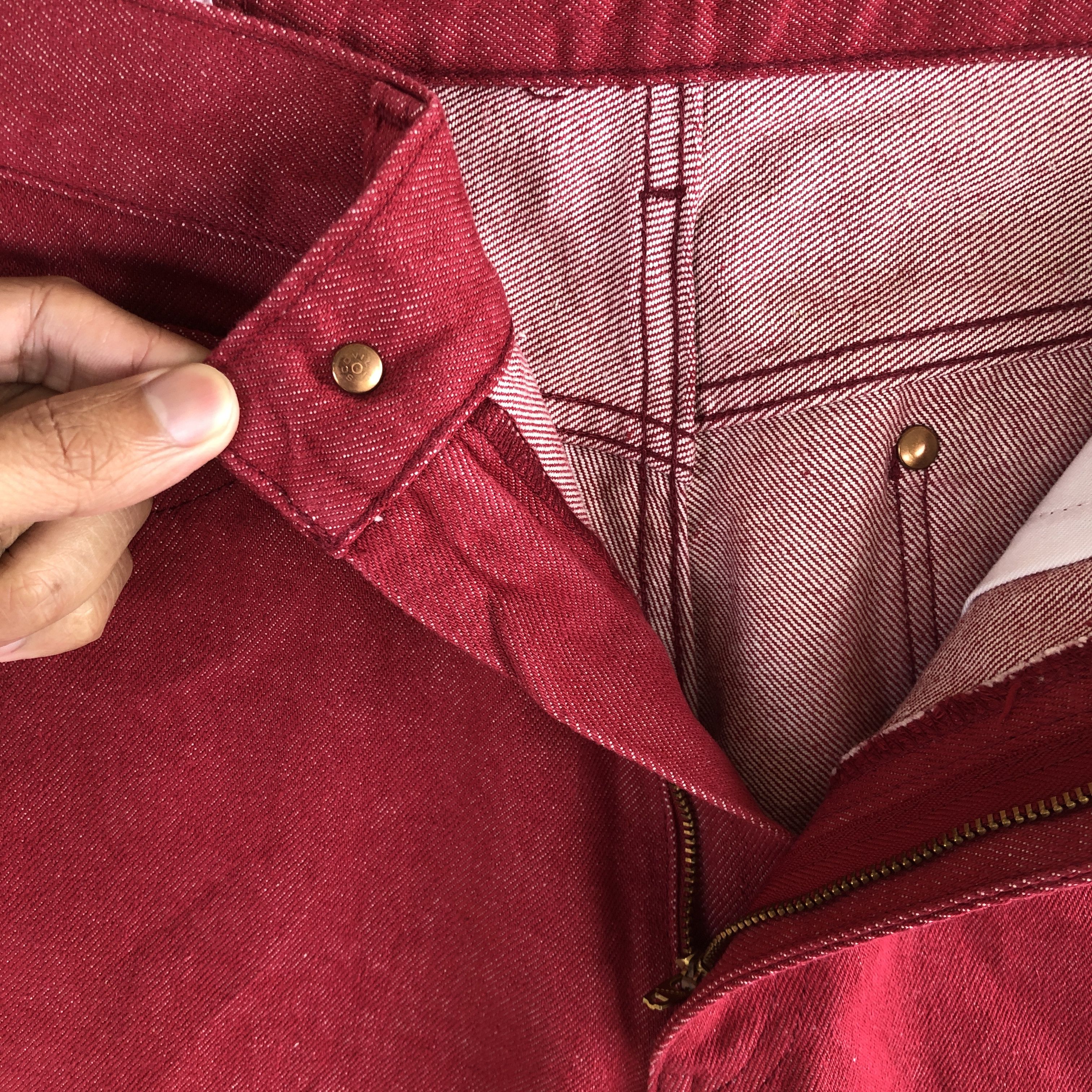 Japanese Brand Vintage 70s Bobson Jeans Japanese Red Bobson Denim Pants Size 26" / US 2 / IT 38 - 9 Thumbnail