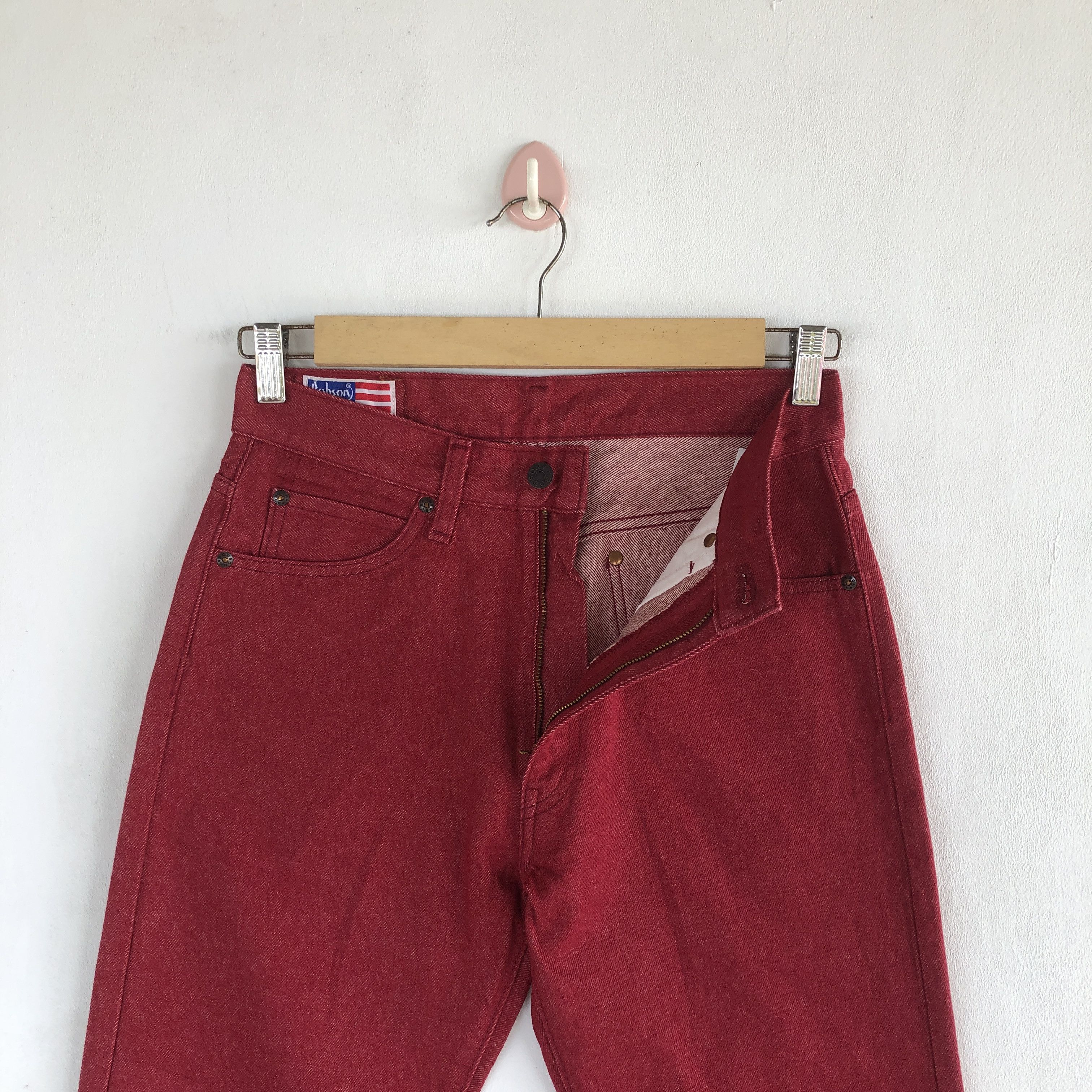Japanese Brand Vintage 70s Bobson Jeans Japanese Red Bobson Denim Pants Size 26" / US 2 / IT 38 - 8 Thumbnail