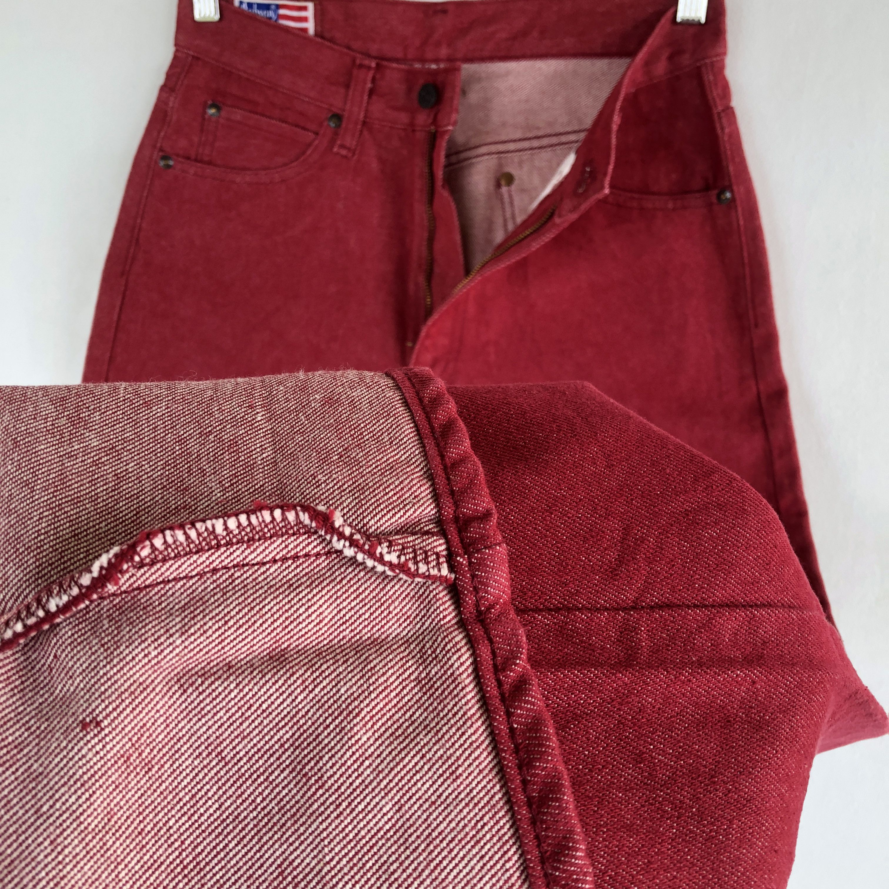 Japanese Brand Vintage 70s Bobson Jeans Japanese Red Bobson Denim Pants Size 26" / US 2 / IT 38 - 10 Thumbnail