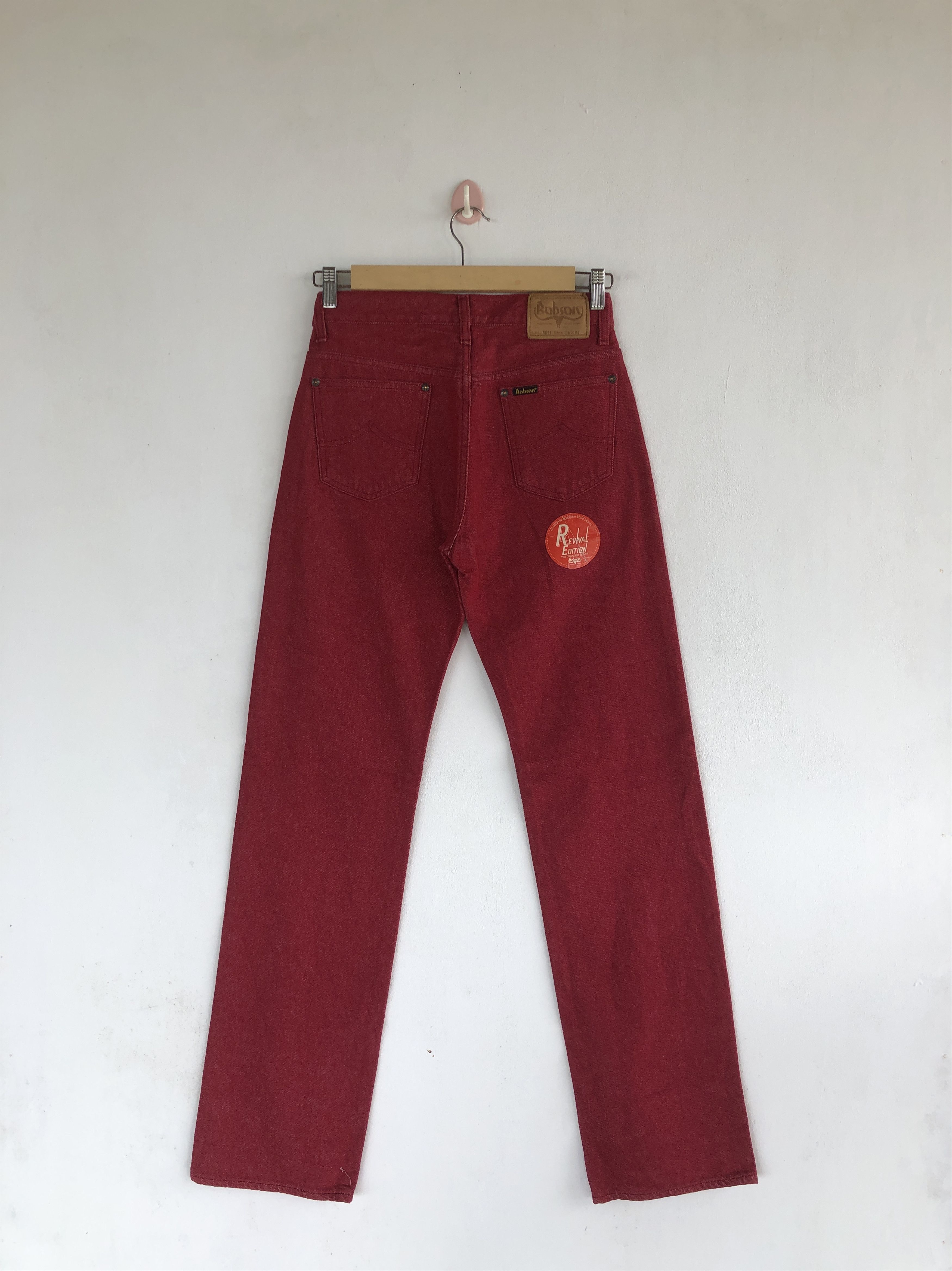 Japanese Brand Vintage 70s Bobson Jeans Japanese Red Bobson Denim Pants Size 26" / US 2 / IT 38 - 2 Thumbnail