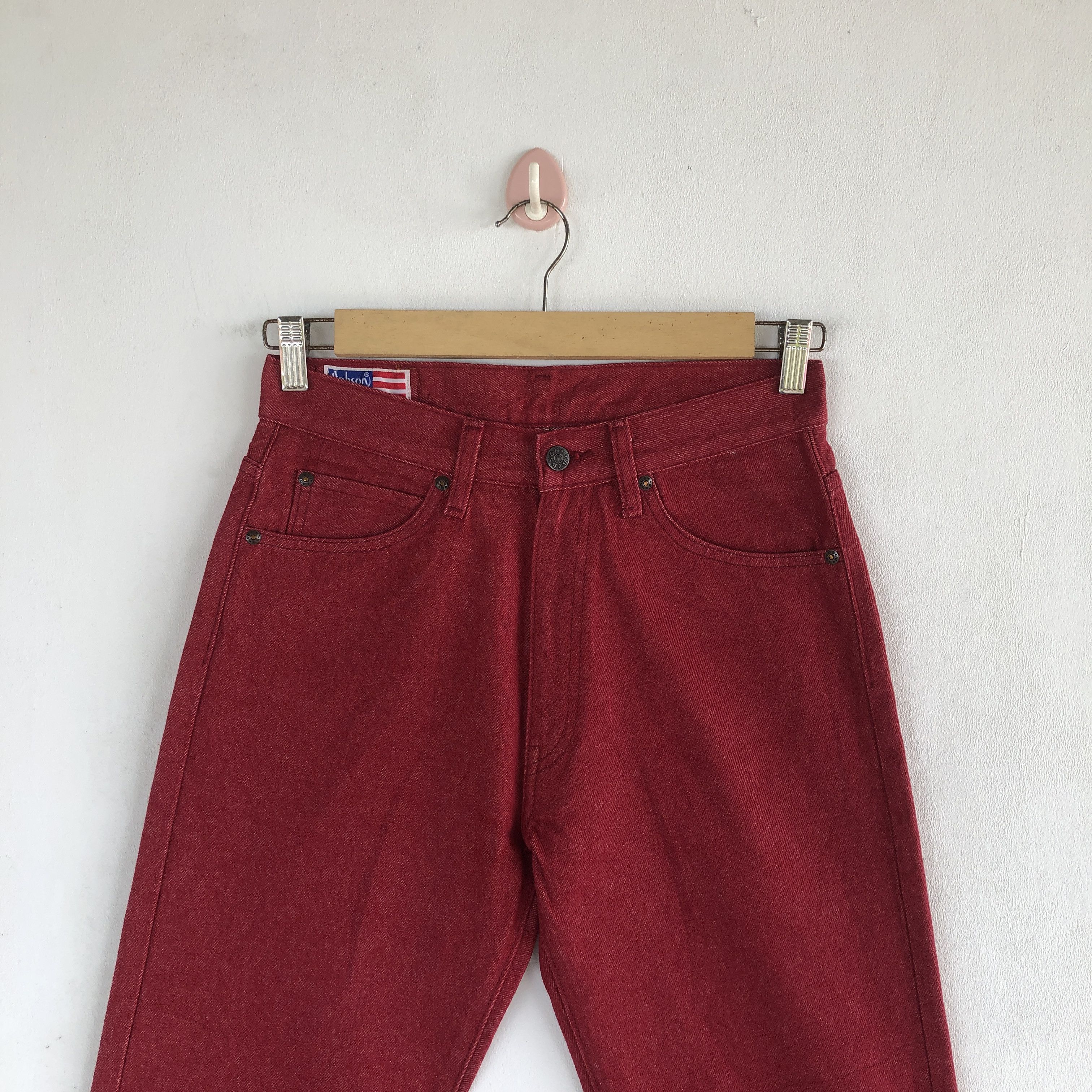 Japanese Brand Vintage 70s Bobson Jeans Japanese Red Bobson Denim Pants Size 26" / US 2 / IT 38 - 3 Thumbnail