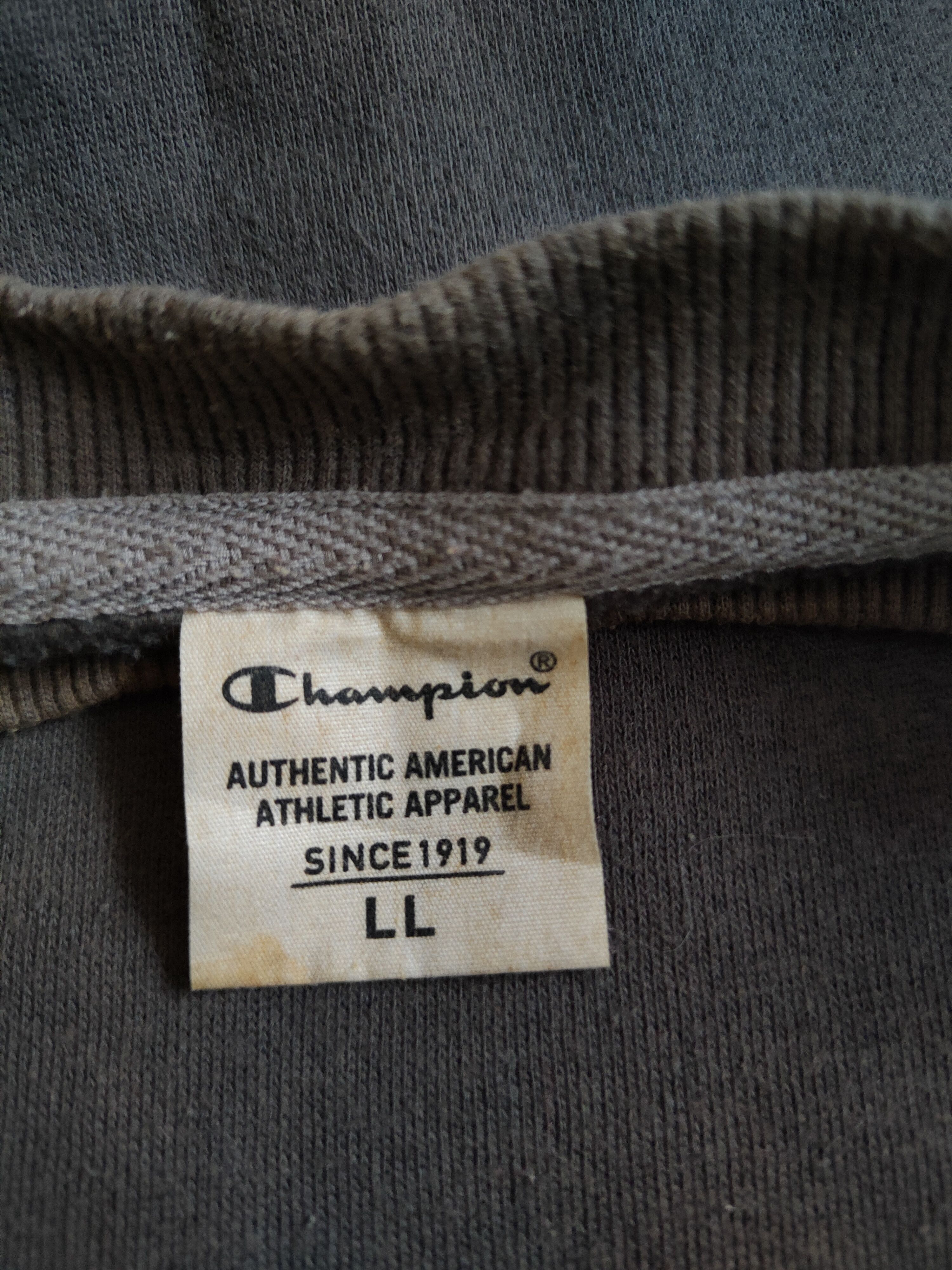 Champion Champion vintage Gray Faded Sweatshirt #5483 Size US L / EU 52-54 / 3 - 12 Thumbnail