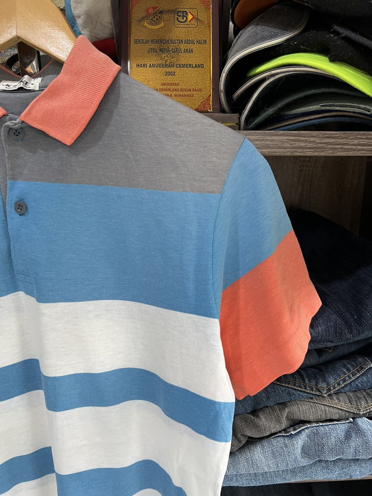Jockey 🔥Vintage Jockey Stripe Polo Tees Size US M / EU 48-50 / 2 - 5 Thumbnail