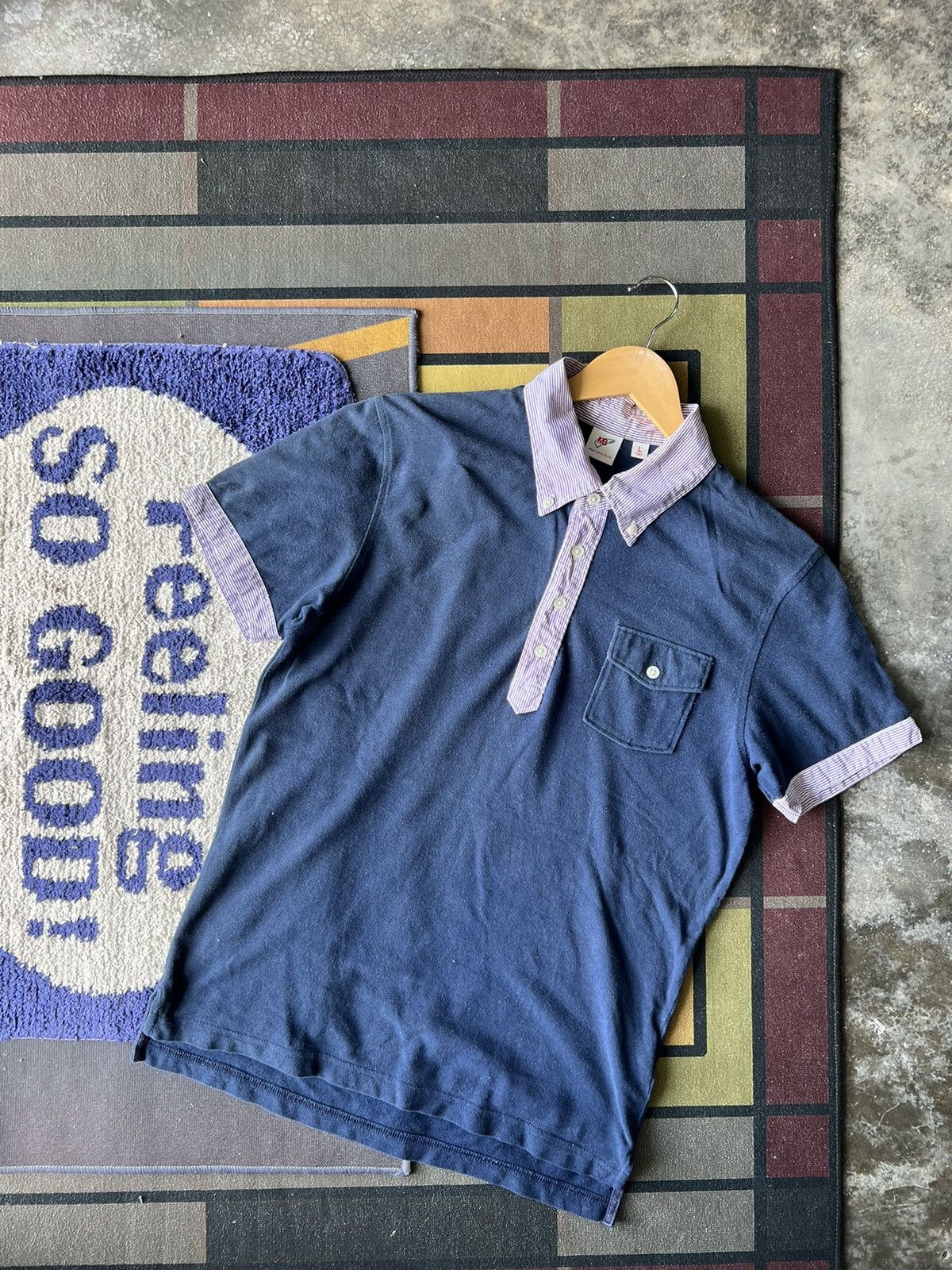 Michael Bastian 🔥Uniqlo x Michael Bastian Polo Tees Size US M / EU 48-50 / 2 - 2 Thumbnail
