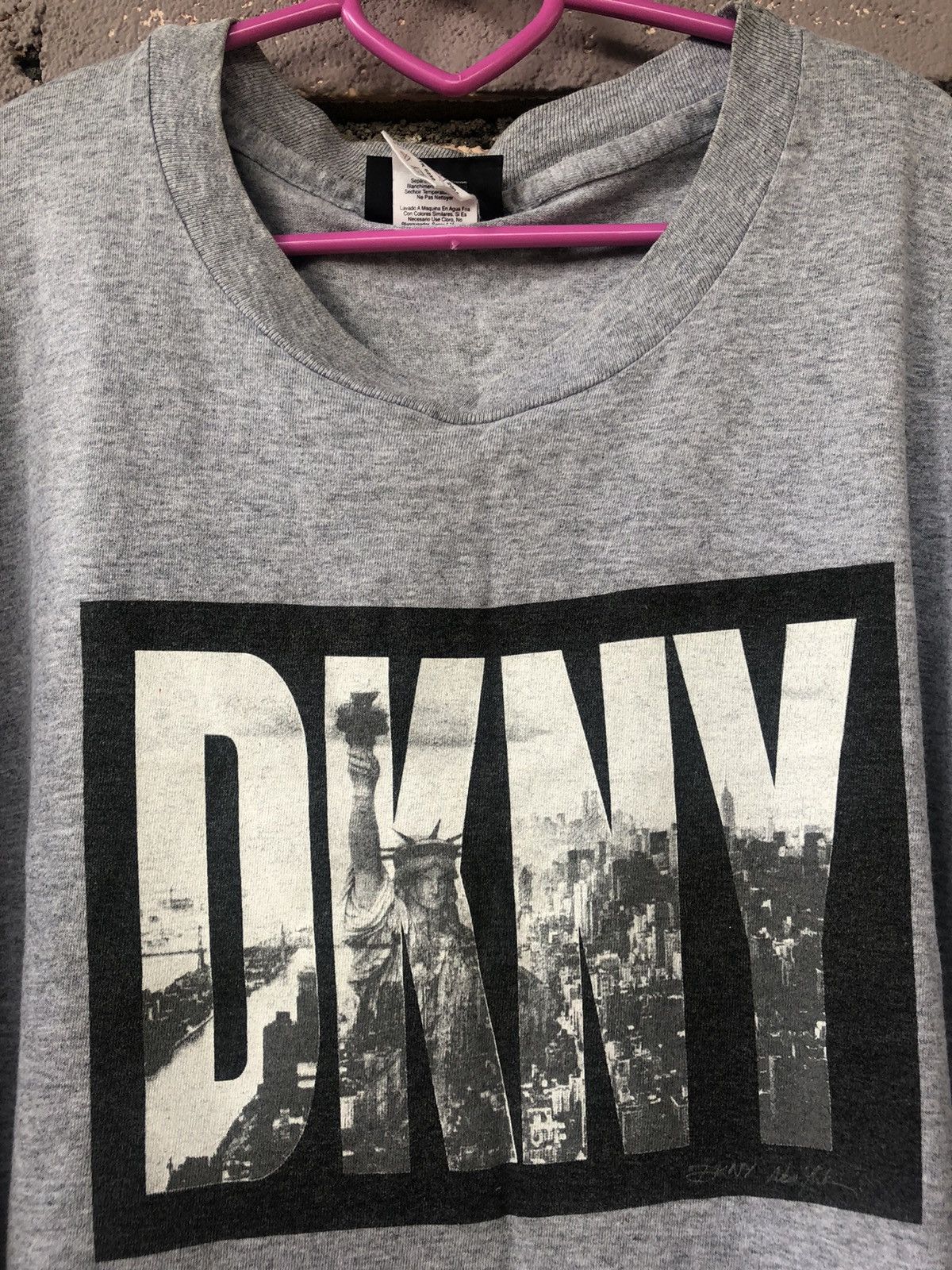 DKNY Rare 90s Vintage DKNY Donna Karan New York Liberty Shirt Size US XL / EU 56 / 4 - 2 Thumbnail