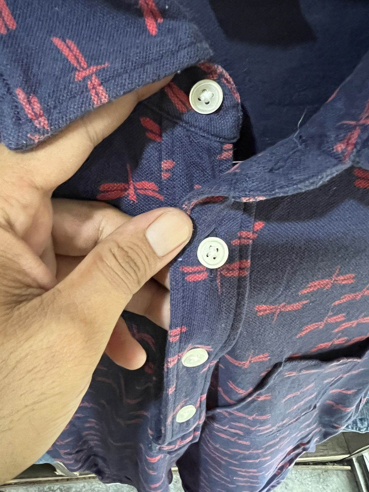 Michael Bastian 🔥Rare Uniqlo x Michael Bastian Dragonfly Polo Tees Size US M / EU 48-50 / 2 - 9 Thumbnail