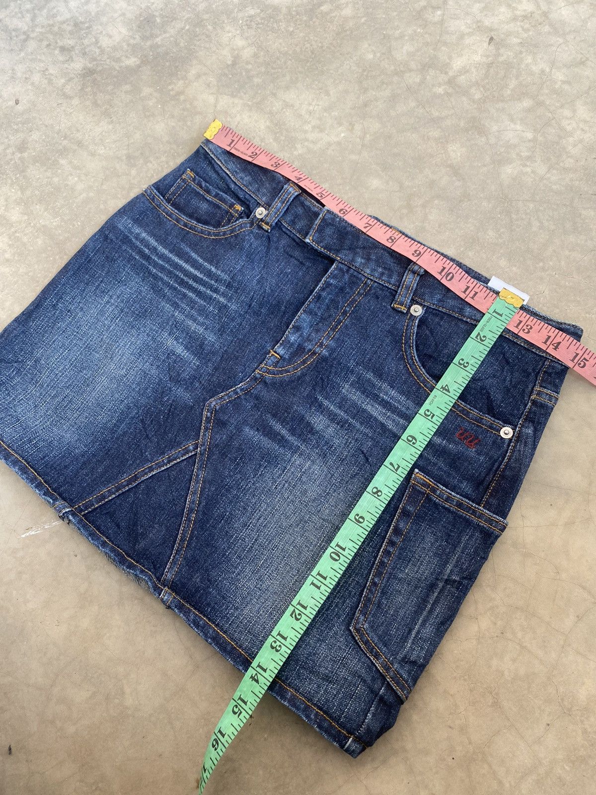 Undercover × Uniqlo Vintage Uniqlo X Undercover Denim skirt Size 30" / US 8 / IT 44 - 6 Thumbnail