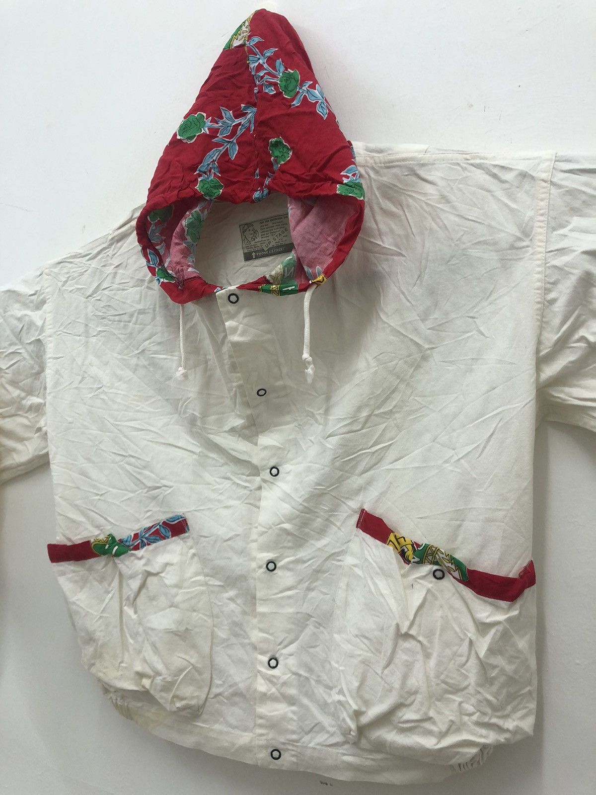 Japanese Brand Rare UP STAGE Floral Pop Art Hoodie Jacket Size US L / EU 52-54 / 3 - 2 Thumbnail