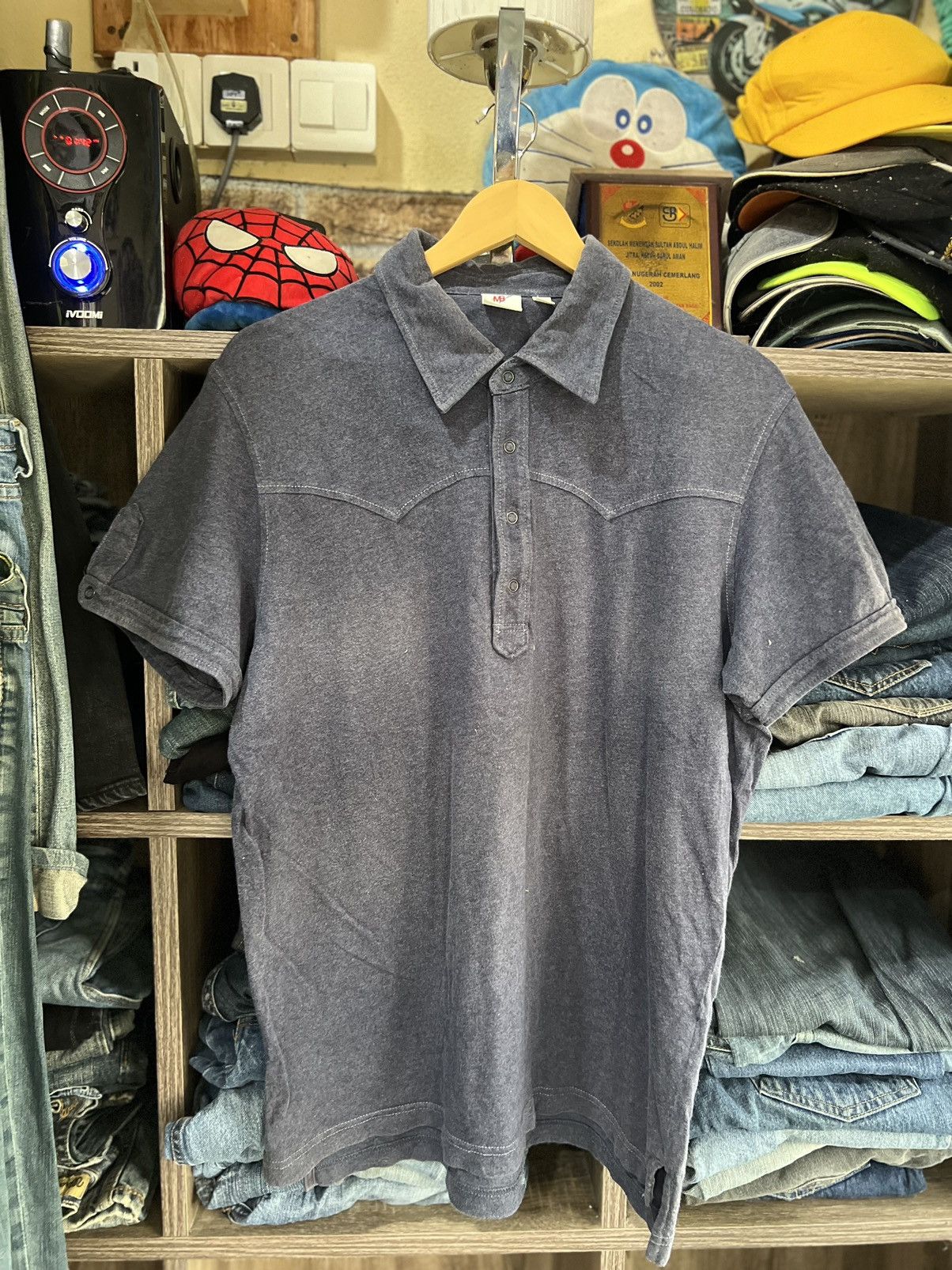 Michael Bastian 🔥Uniqlo x Michael Bastian Western Style Polo Tees Size US L / EU 52-54 / 3 - 12 Thumbnail