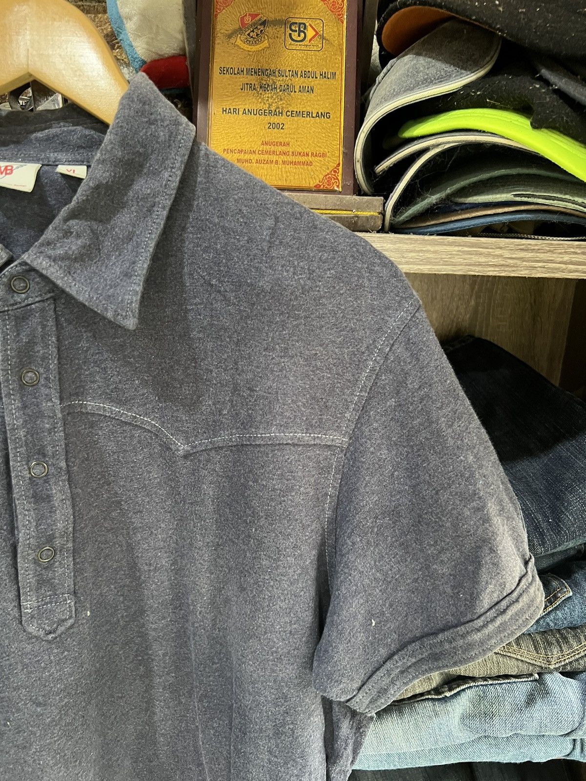 Michael Bastian 🔥Uniqlo x Michael Bastian Western Style Polo Tees Size US L / EU 52-54 / 3 - 4 Thumbnail