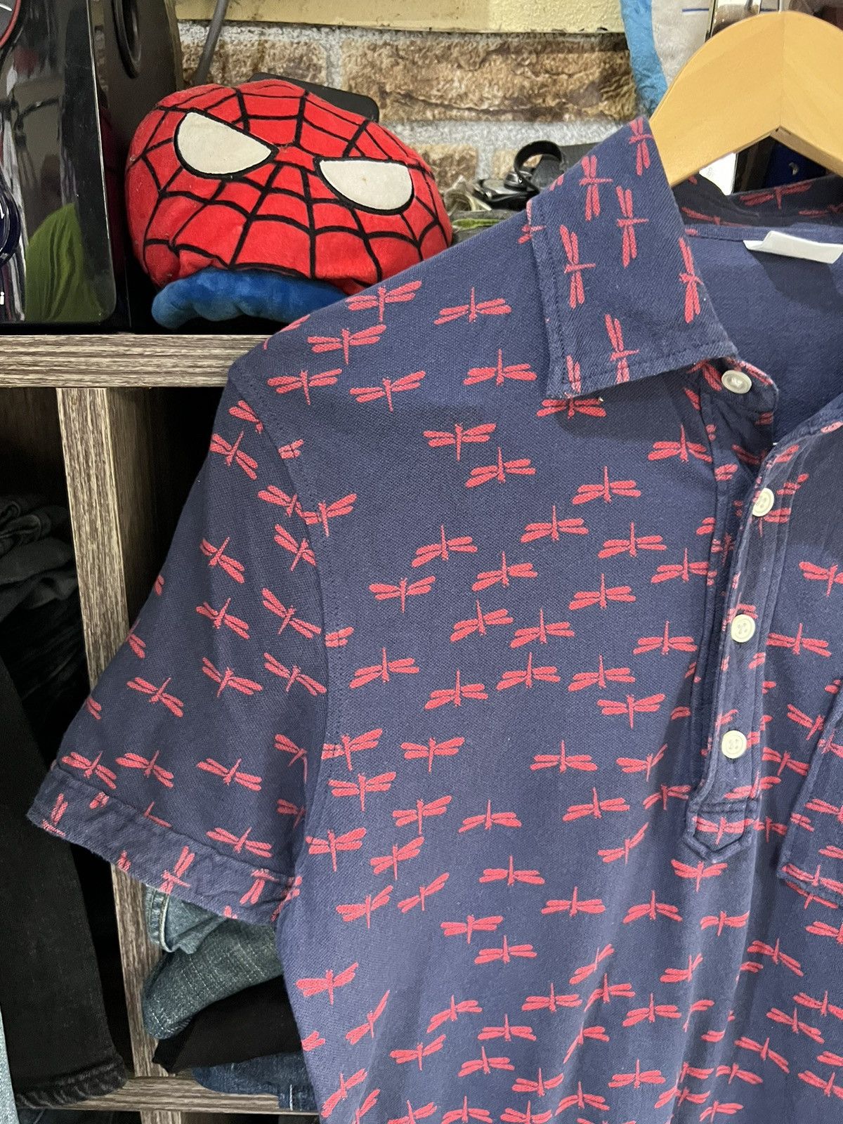 Michael Bastian 🔥Rare Uniqlo x Michael Bastian Dragonfly Polo Tees Size US M / EU 48-50 / 2 - 3 Thumbnail