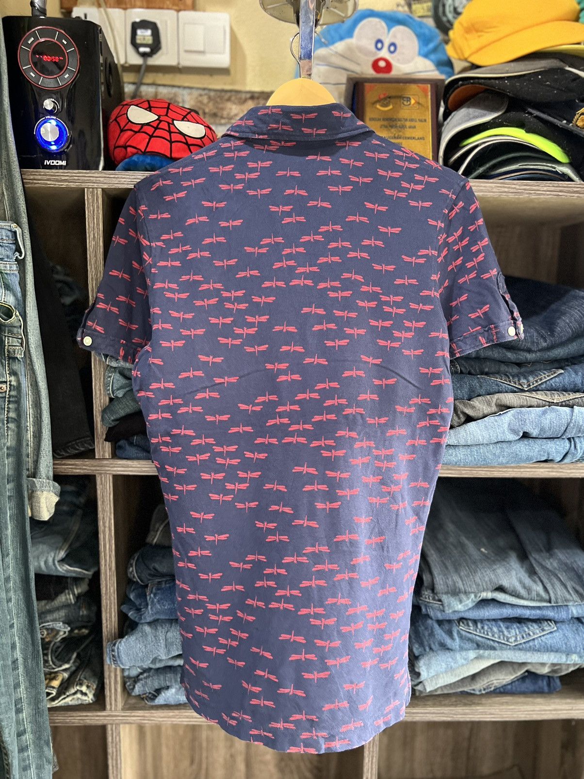 Michael Bastian 🔥Rare Uniqlo x Michael Bastian Dragonfly Polo Tees Size US M / EU 48-50 / 2 - 2 Thumbnail