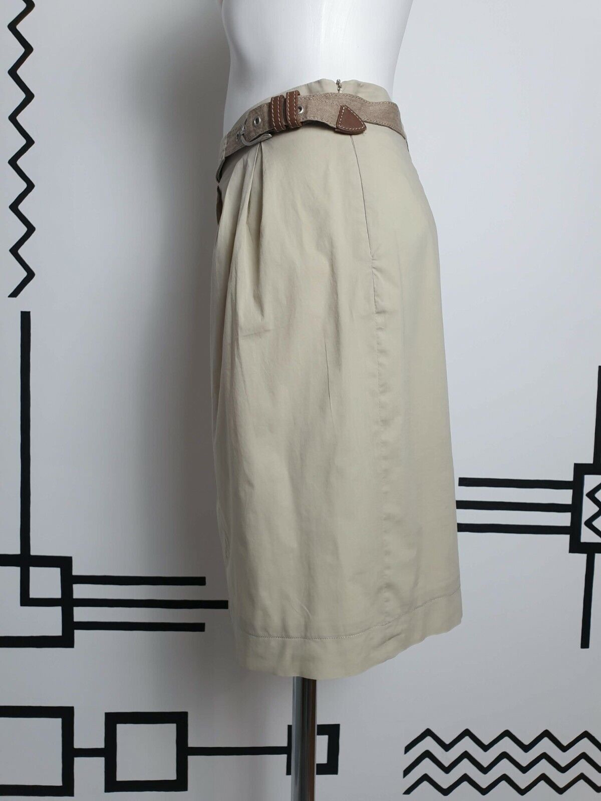 Fabiana Filippi Fabiana Filippi Skirt Cotton Size 36 S Size 28" / US 6 / IT 42 - 2 Thumbnail