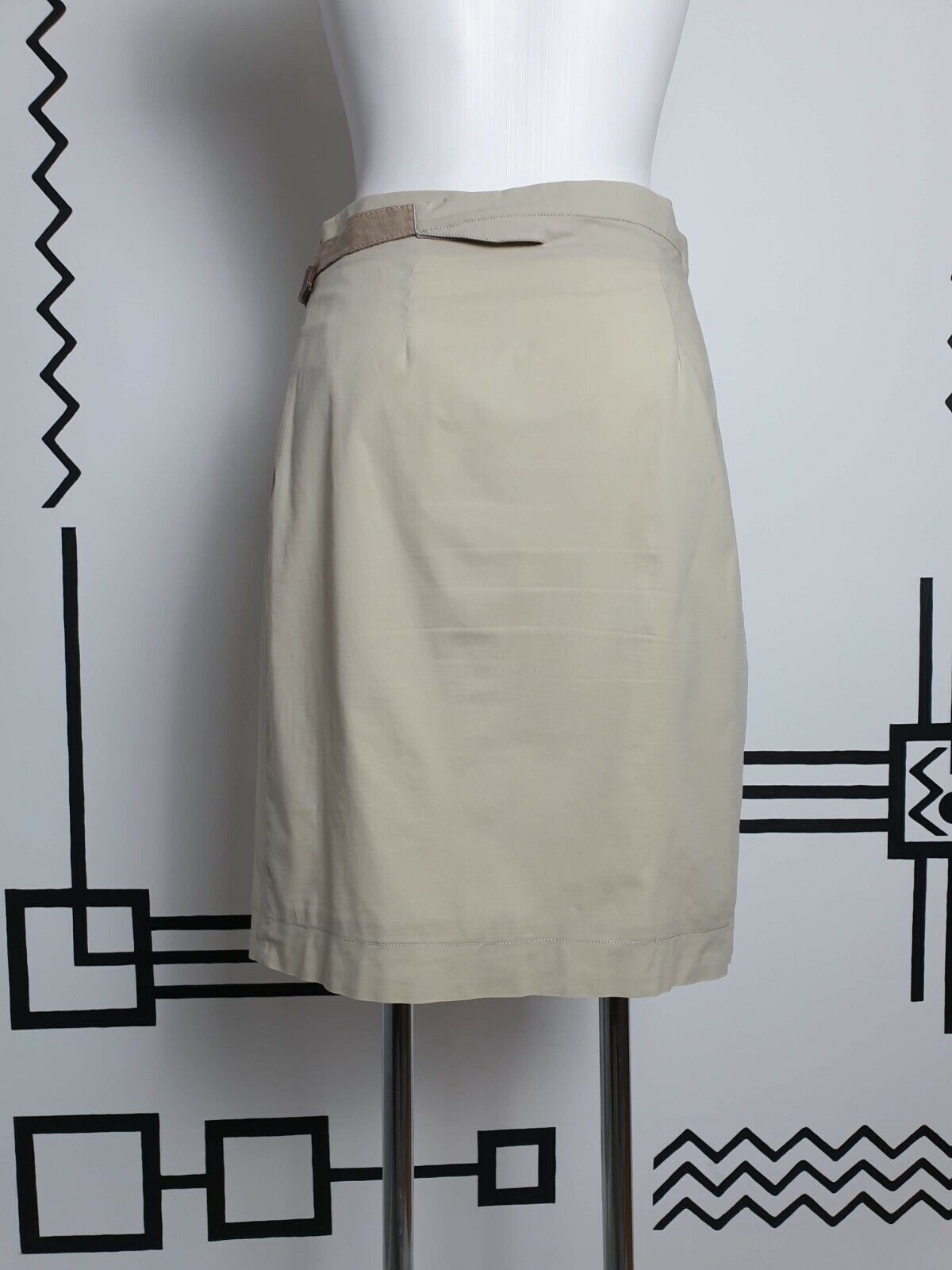 Fabiana Filippi Fabiana Filippi Skirt Cotton Size 36 S Size 28" / US 6 / IT 42 - 3 Thumbnail