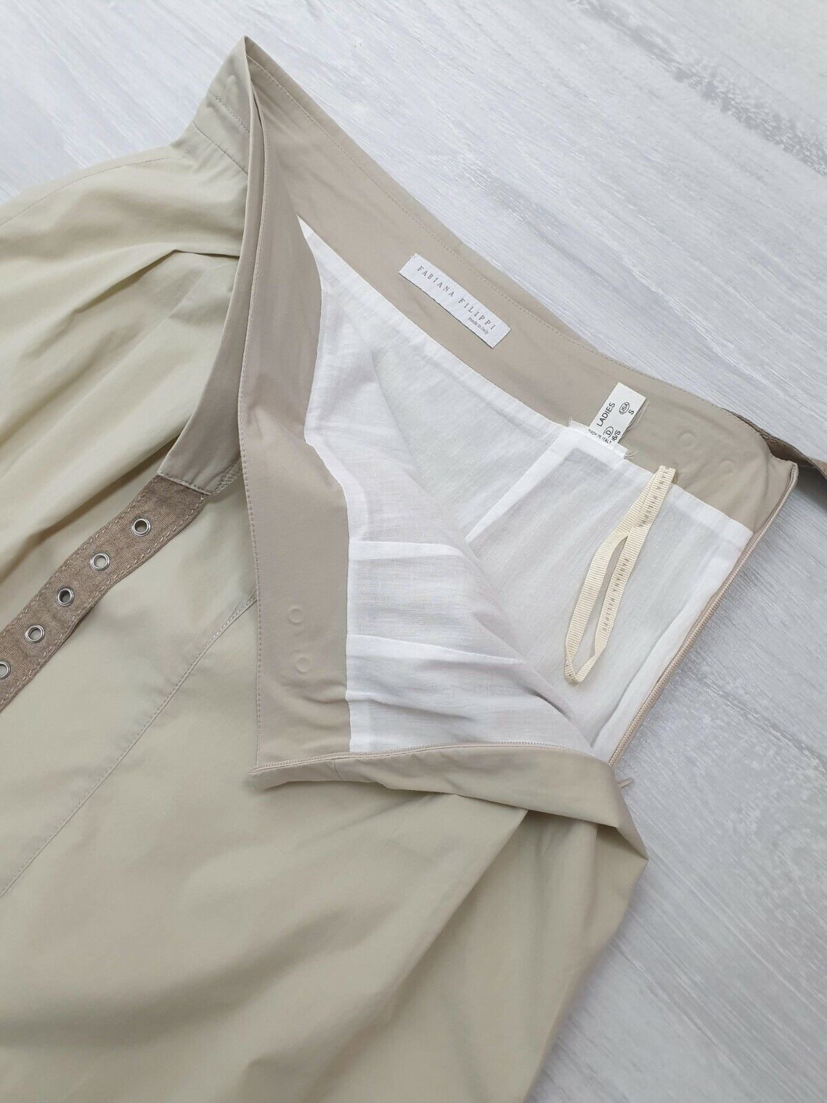 Fabiana Filippi Fabiana Filippi Skirt Cotton Size 36 S Size 28" / US 6 / IT 42 - 8 Thumbnail