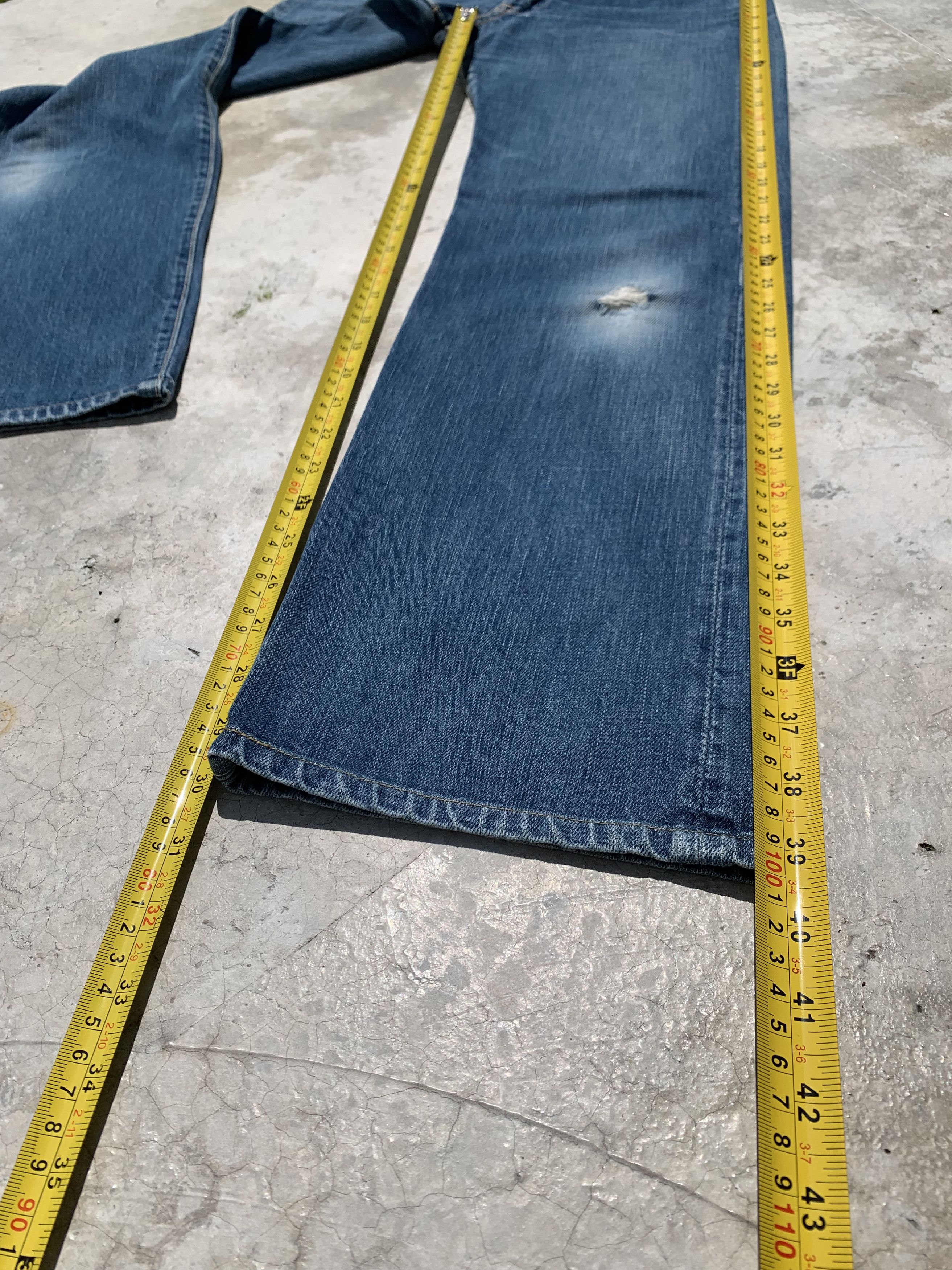 45rpm 45RPM Washed Indigo Denim Jeans Size US 29 - 9 Thumbnail