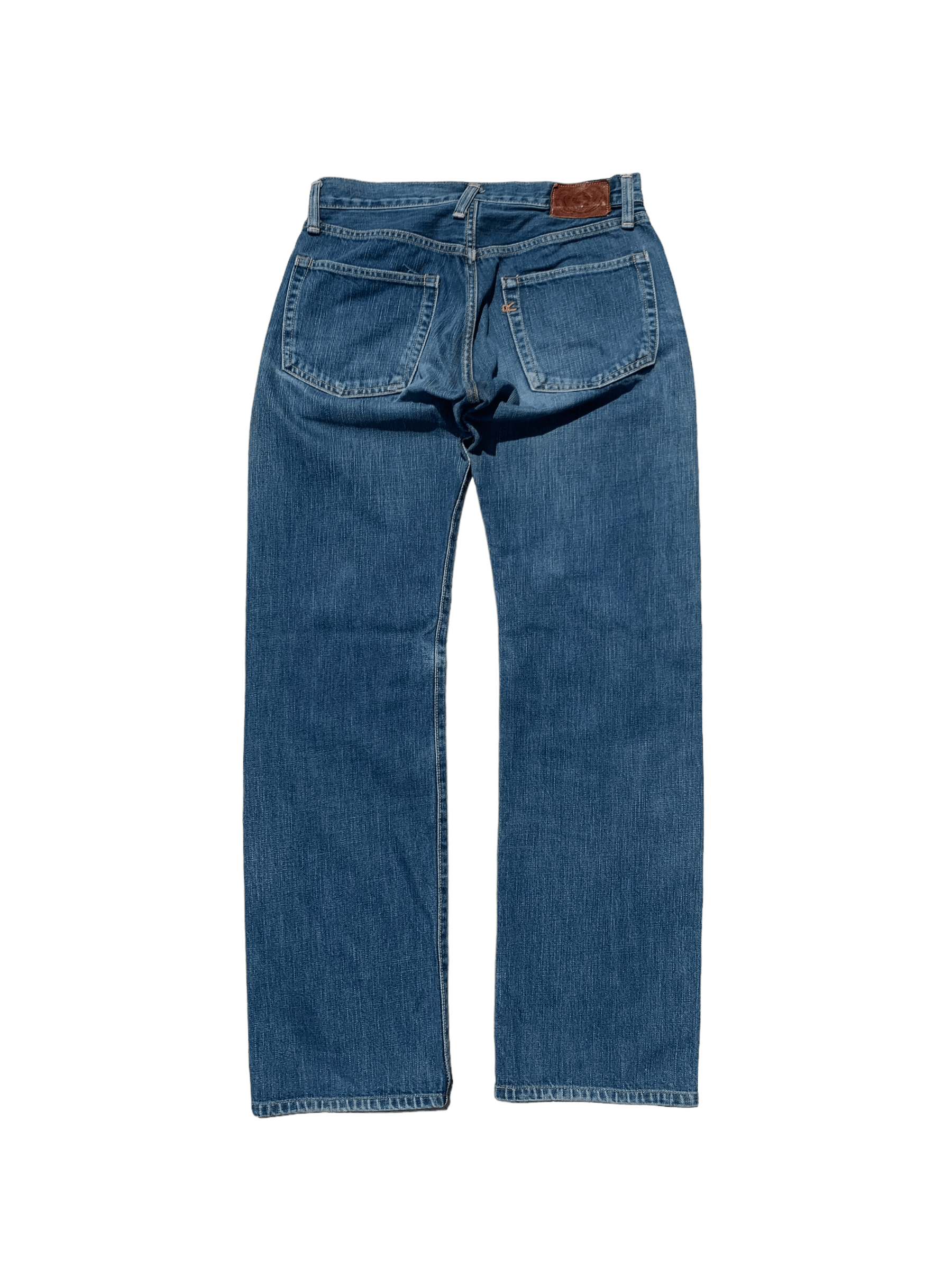 45rpm 45RPM Washed Indigo Denim Jeans Size US 29 - 2 Thumbnail