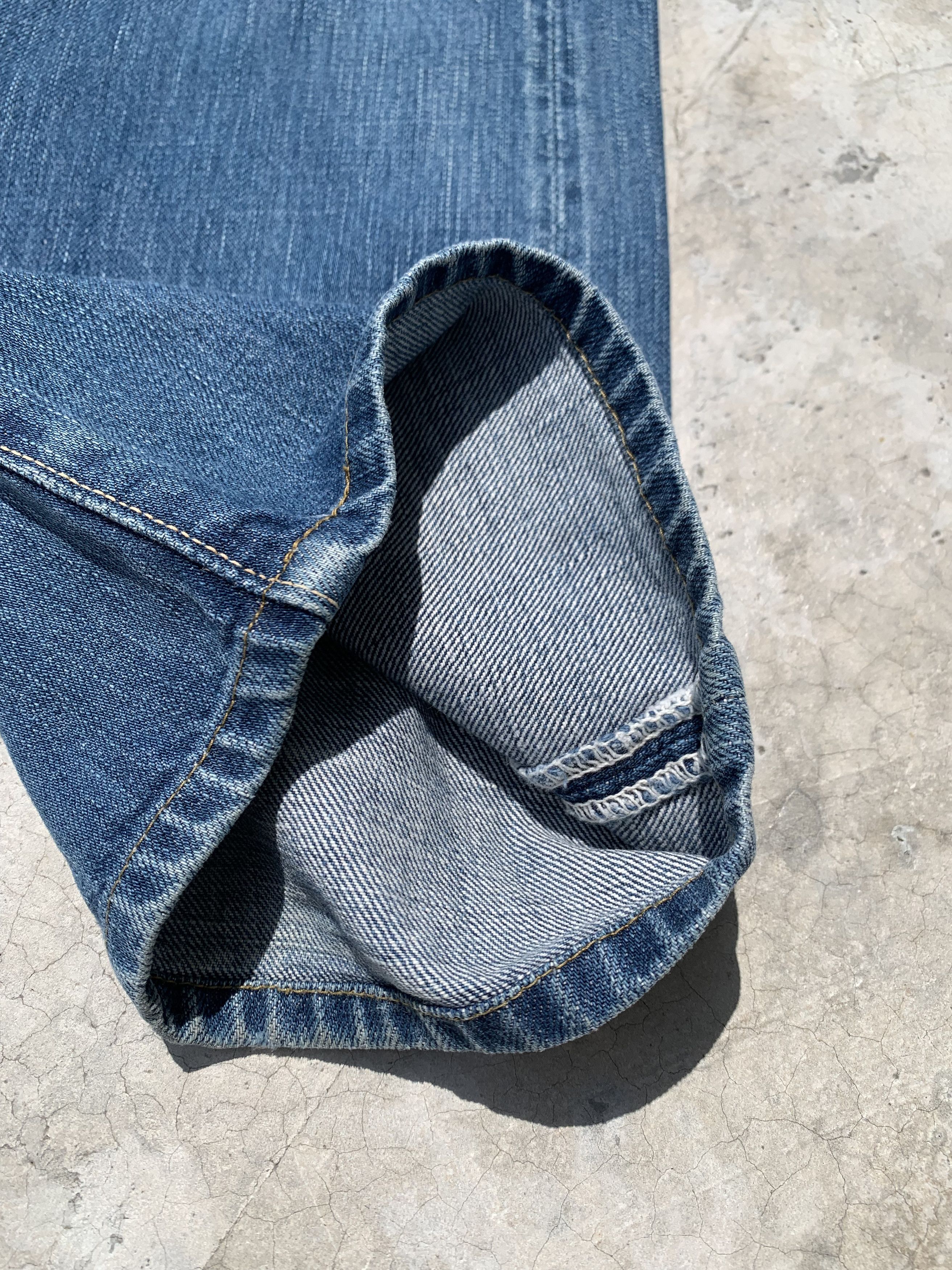45rpm 45RPM Washed Indigo Denim Jeans Size US 29 - 7 Thumbnail