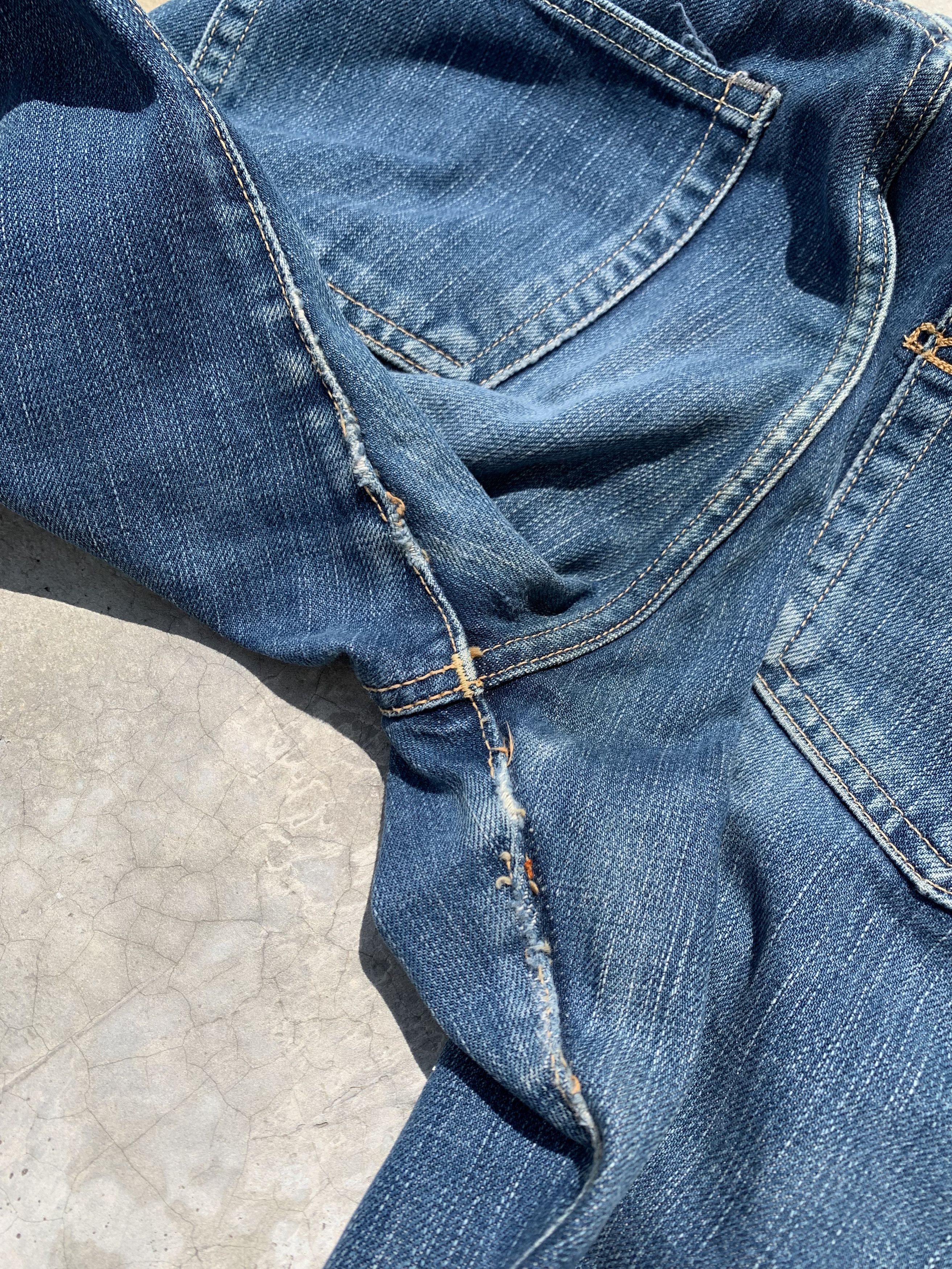 45rpm 45RPM Washed Indigo Denim Jeans Size US 29 - 16 Thumbnail