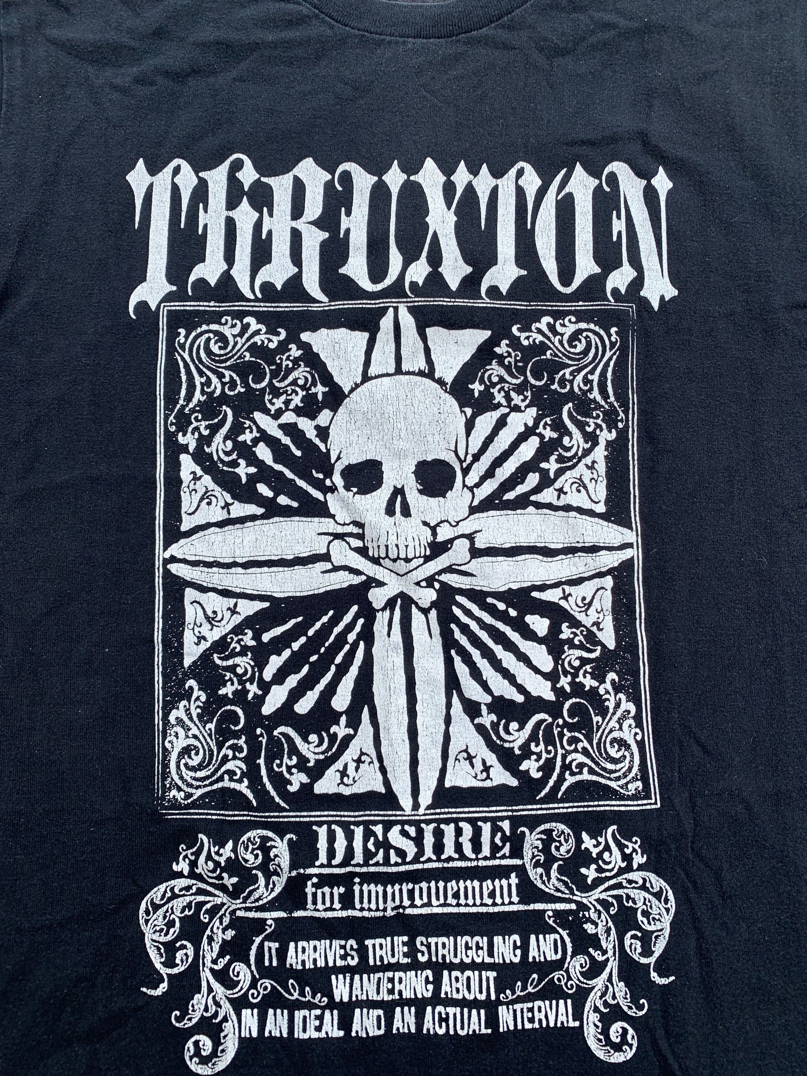 Japanese Brand Thruxton Skull & Cross Logo Chrome Hearts Inspired Tee Size US M / EU 48-50 / 2 - 3 Thumbnail