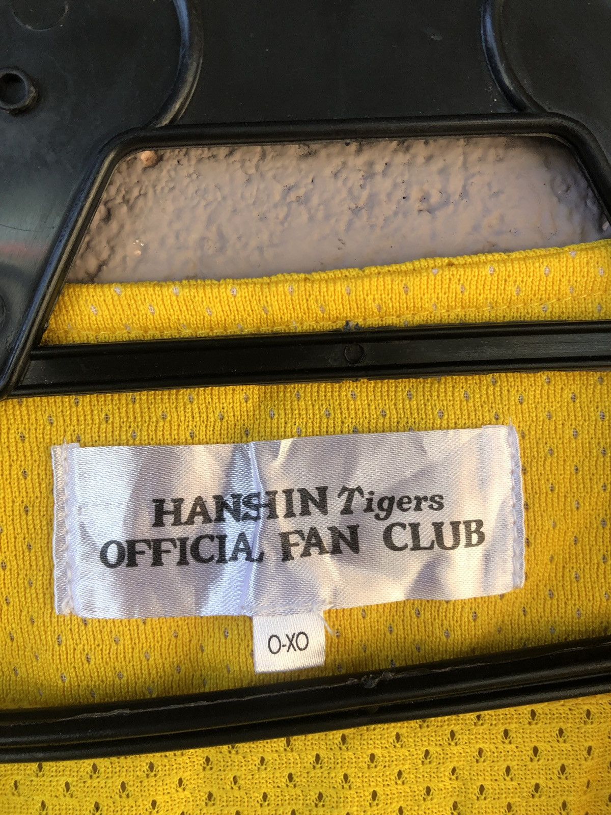 MLB Rare Vintage HANSHIN TIGERS Officials Baseball Jersey Size US XL / EU 56 / 4 - 3 Thumbnail