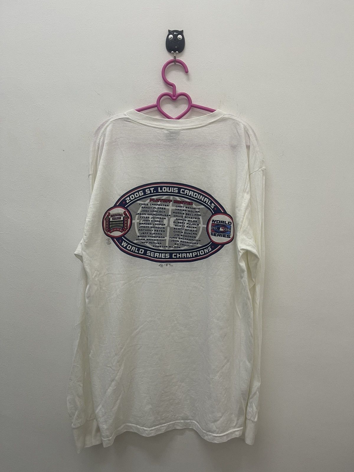 MLB Rare Vintage ST LOUIS CARDINALS 2006 World Series Champion Size US L / EU 52-54 / 3 - 4 Thumbnail