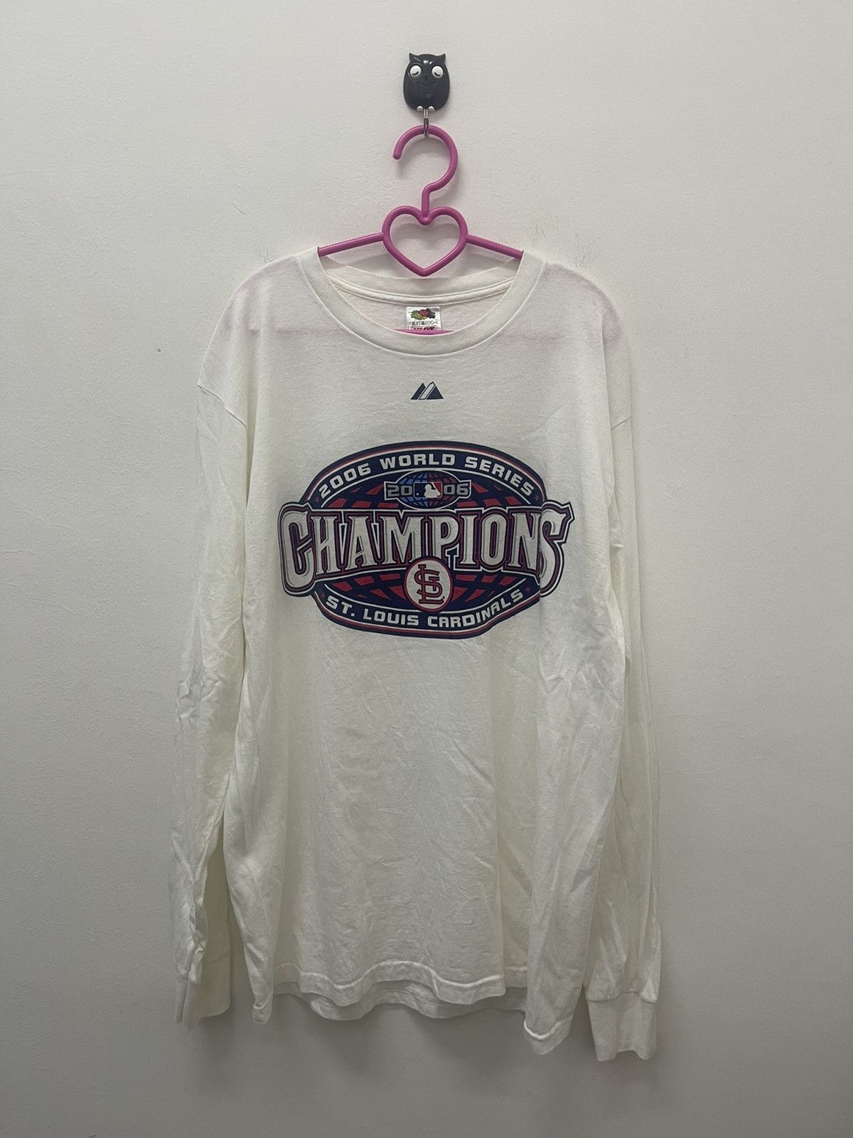 MLB Rare Vintage ST LOUIS CARDINALS 2006 World Series Champion Size US L / EU 52-54 / 3 - 1 Thumbnail