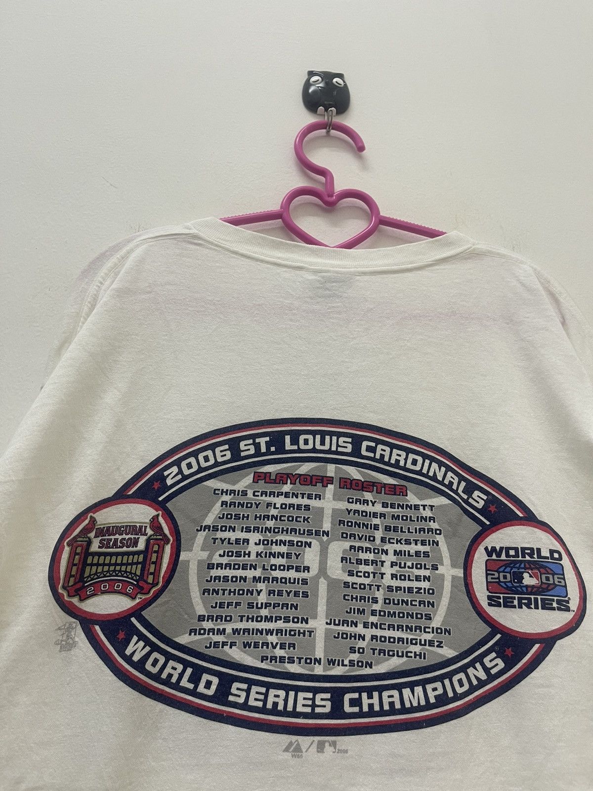 MLB Rare Vintage ST LOUIS CARDINALS 2006 World Series Champion Size US L / EU 52-54 / 3 - 5 Thumbnail