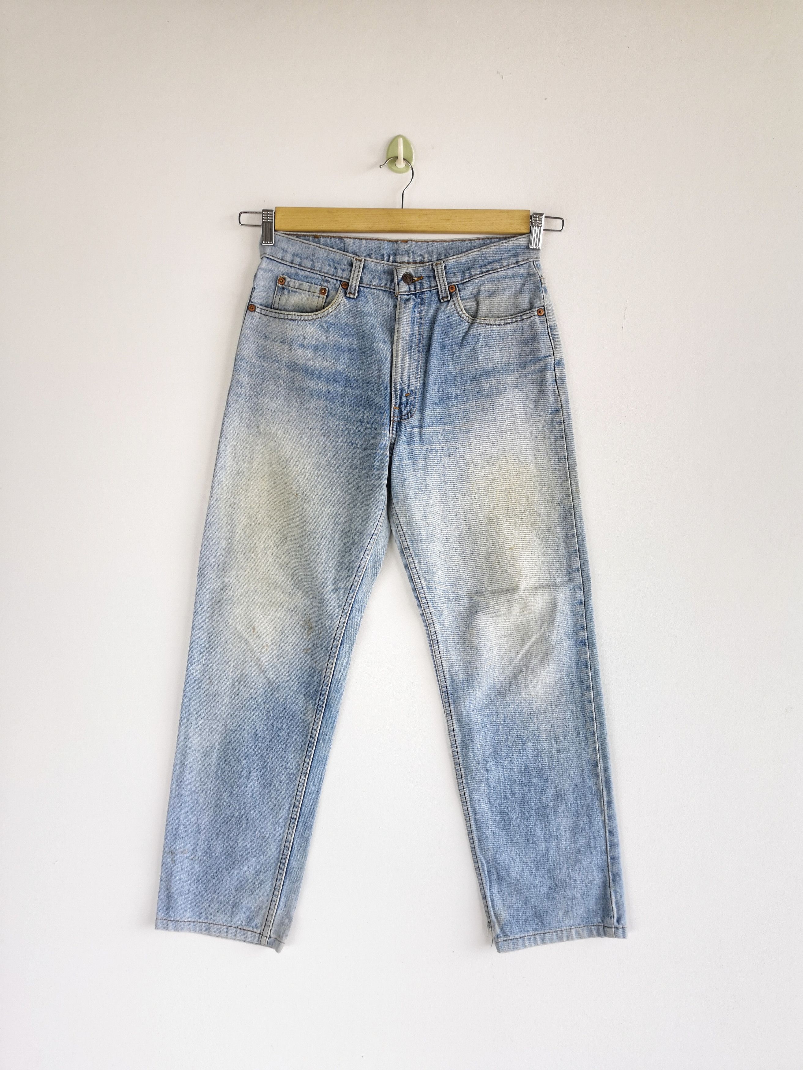 Levi's Vintage Levis Sun Faded Blue Jeans Rusty Light Washed Denim Size 28" / US 6 / IT 42 - 1 Thumbnail