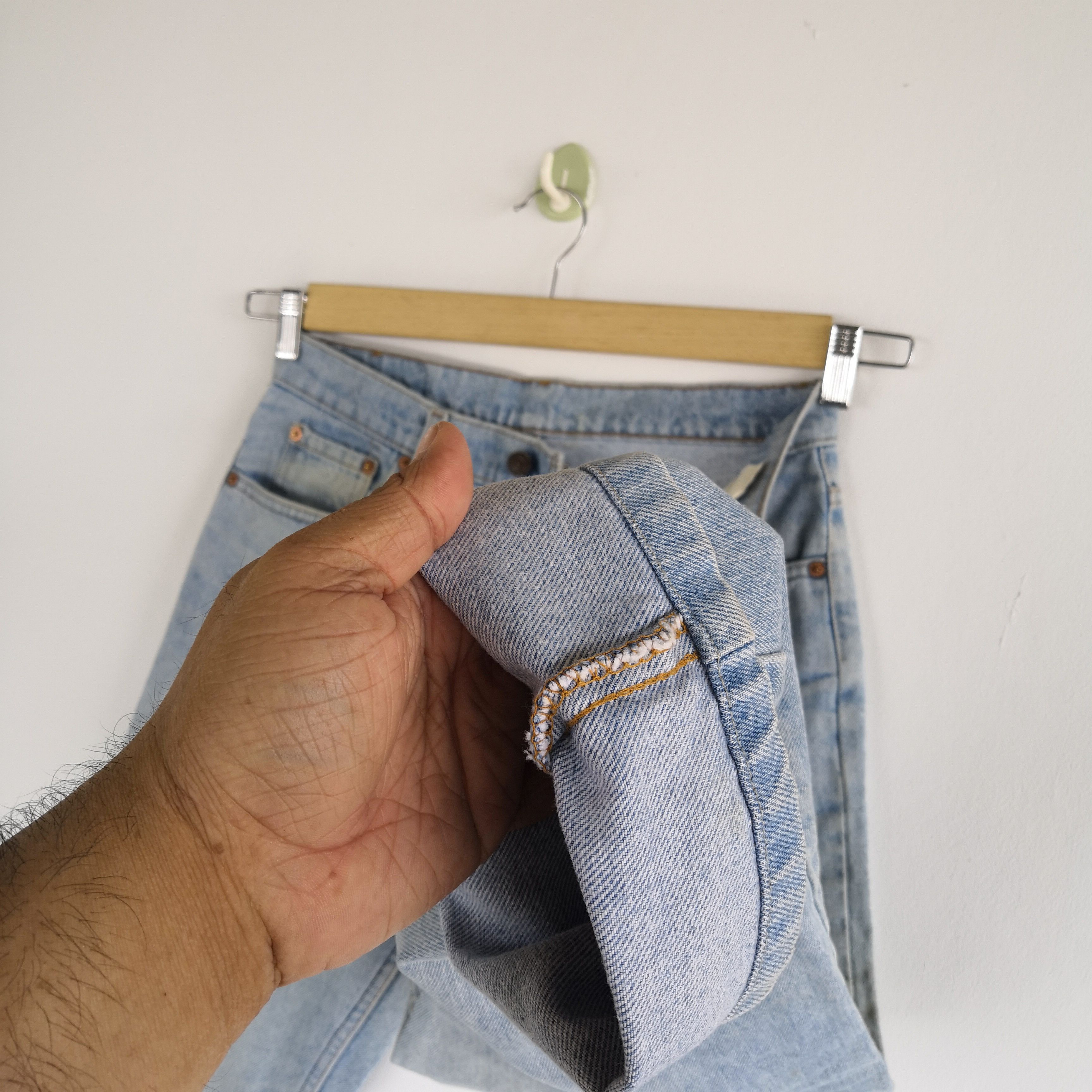 Levi's Vintage Levis Sun Faded Blue Jeans Rusty Light Washed Denim Size 28" / US 6 / IT 42 - 8 Thumbnail