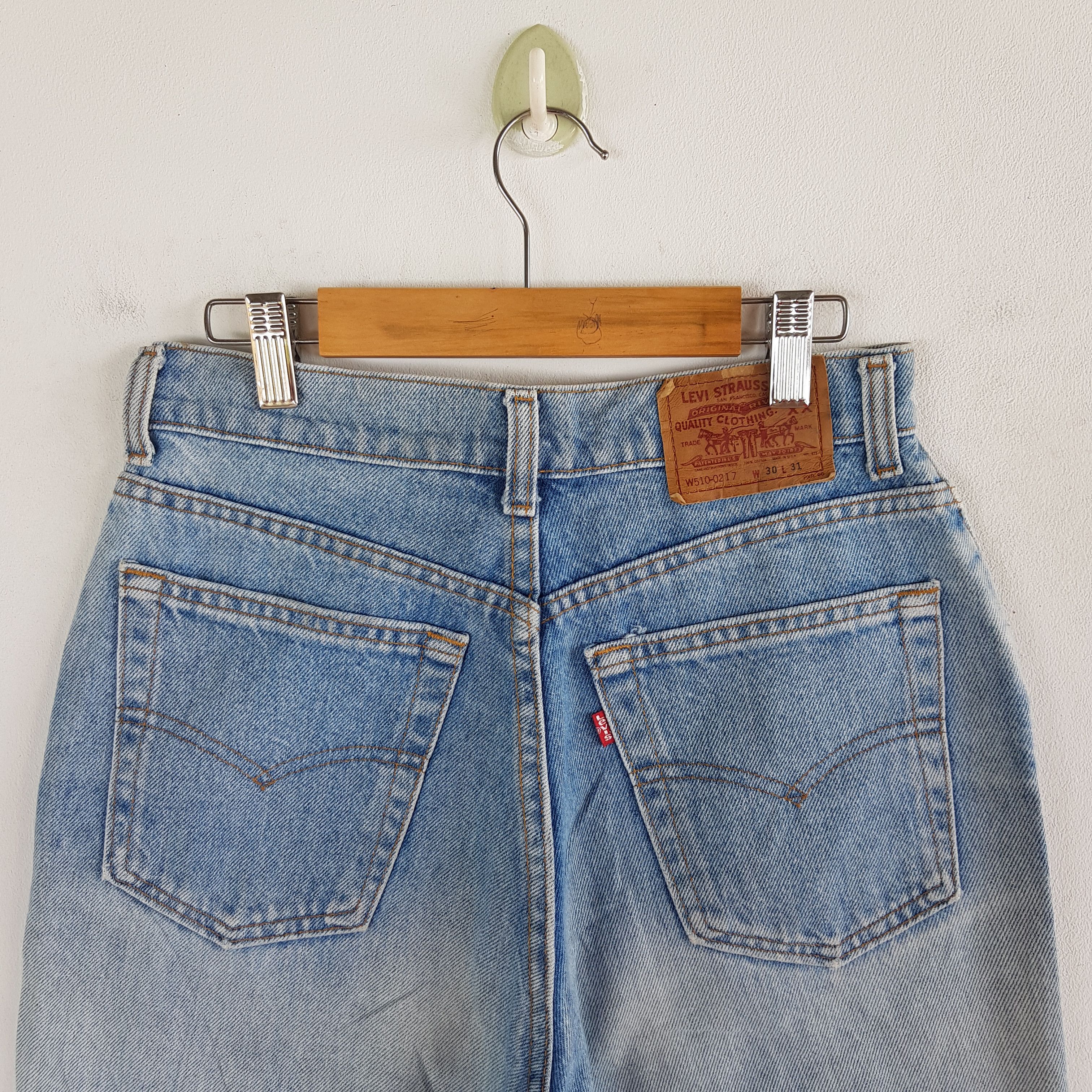 Levi's Vintage Levi's Sun Faded Jeans Levis Light Wash Denim Size 26" / US 2 / IT 38 - 5 Thumbnail