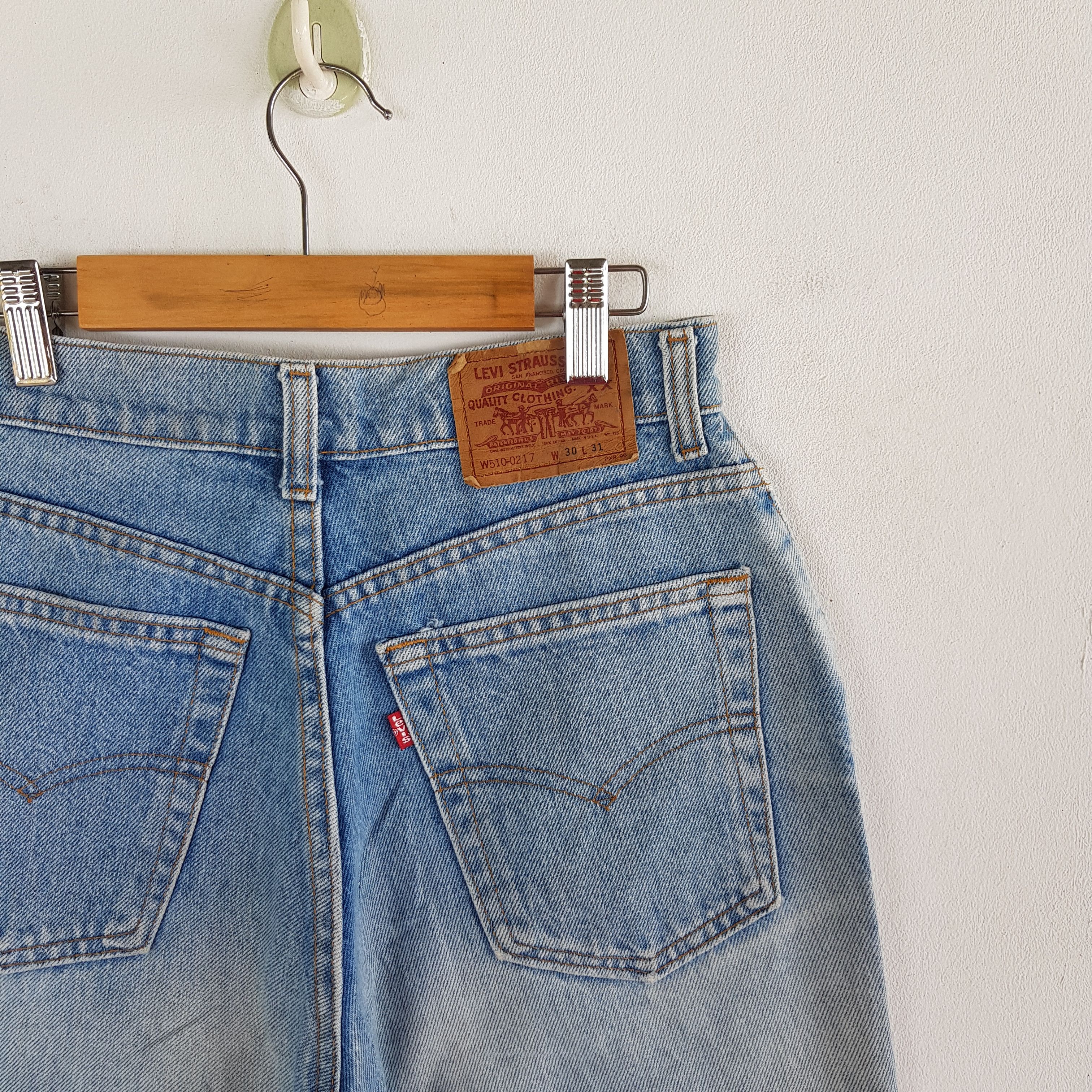 Levi's Vintage Levi's Sun Faded Jeans Levis Light Wash Denim Size 26" / US 2 / IT 38 - 7 Thumbnail