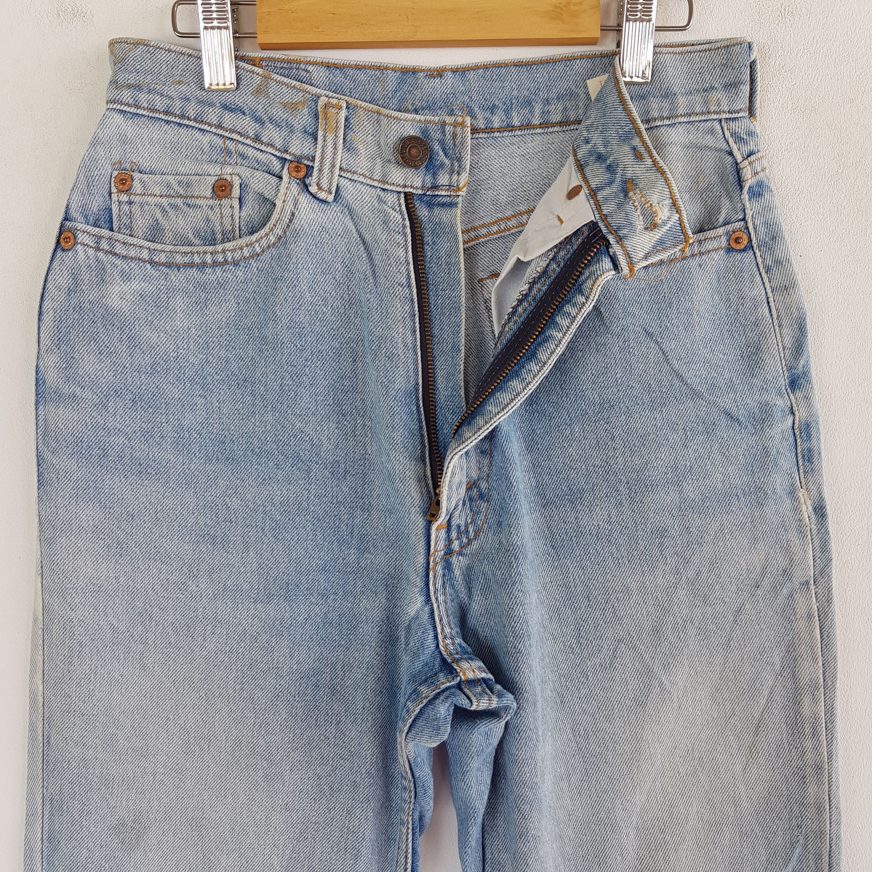 Levi's Vintage Levi's Sun Faded Jeans Levis Light Wash Denim Size 26" / US 2 / IT 38 - 9 Thumbnail