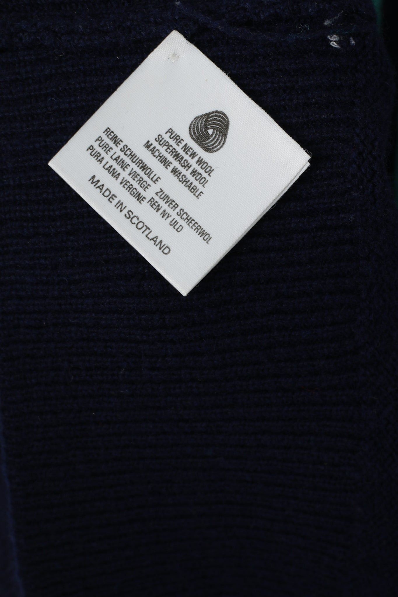 Pringle Of Scotland × Vintage Pringle Sports Men S Jumper Navy Striped New Wool 1499 Size US S / EU 44-46 / 1 - 5 Thumbnail