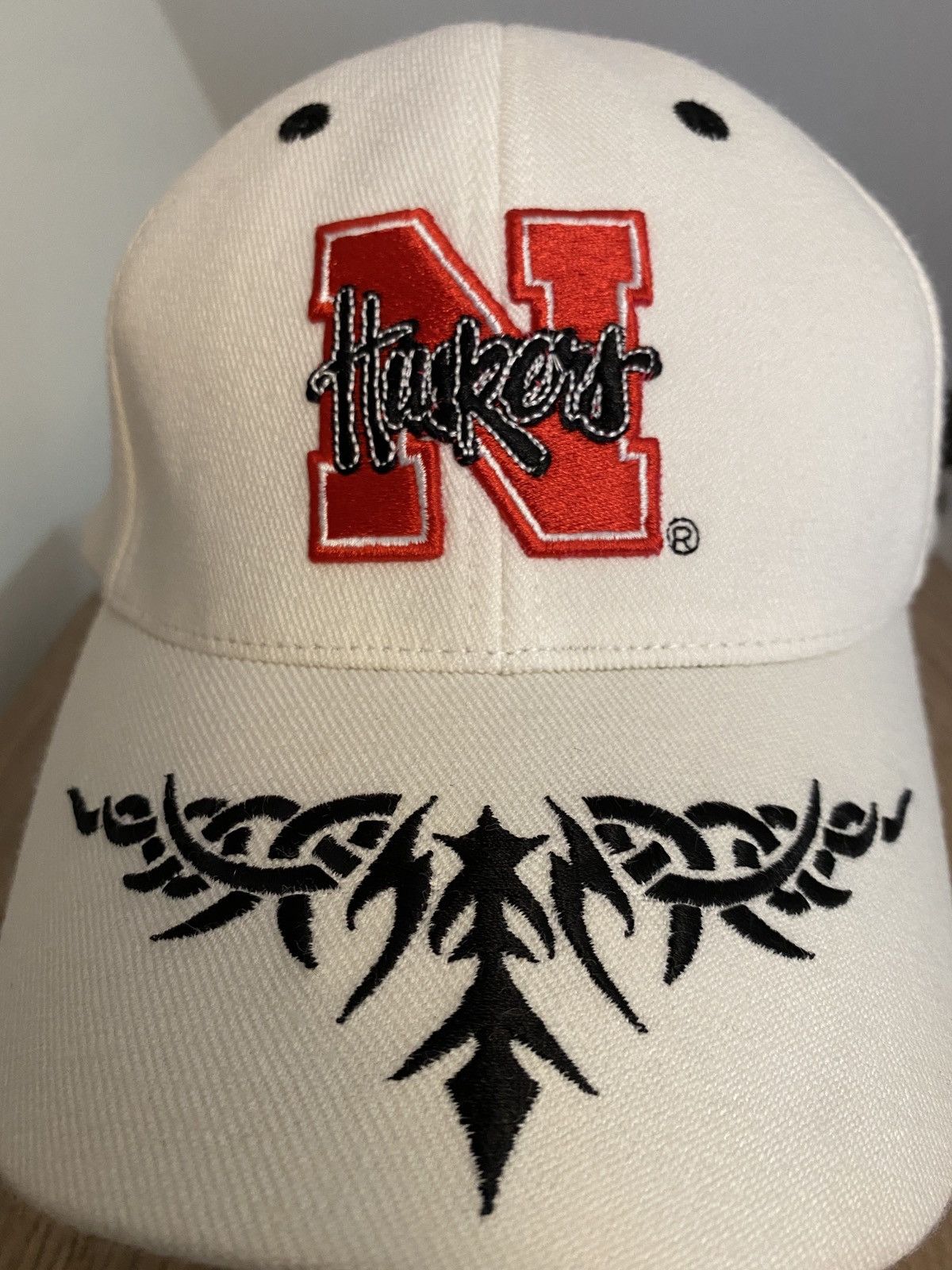 Champs Sport Vintage 90’s Nebraska Huskers Tribal Fitted Dad Hat Cap Size ONE SIZE - 2 Thumbnail