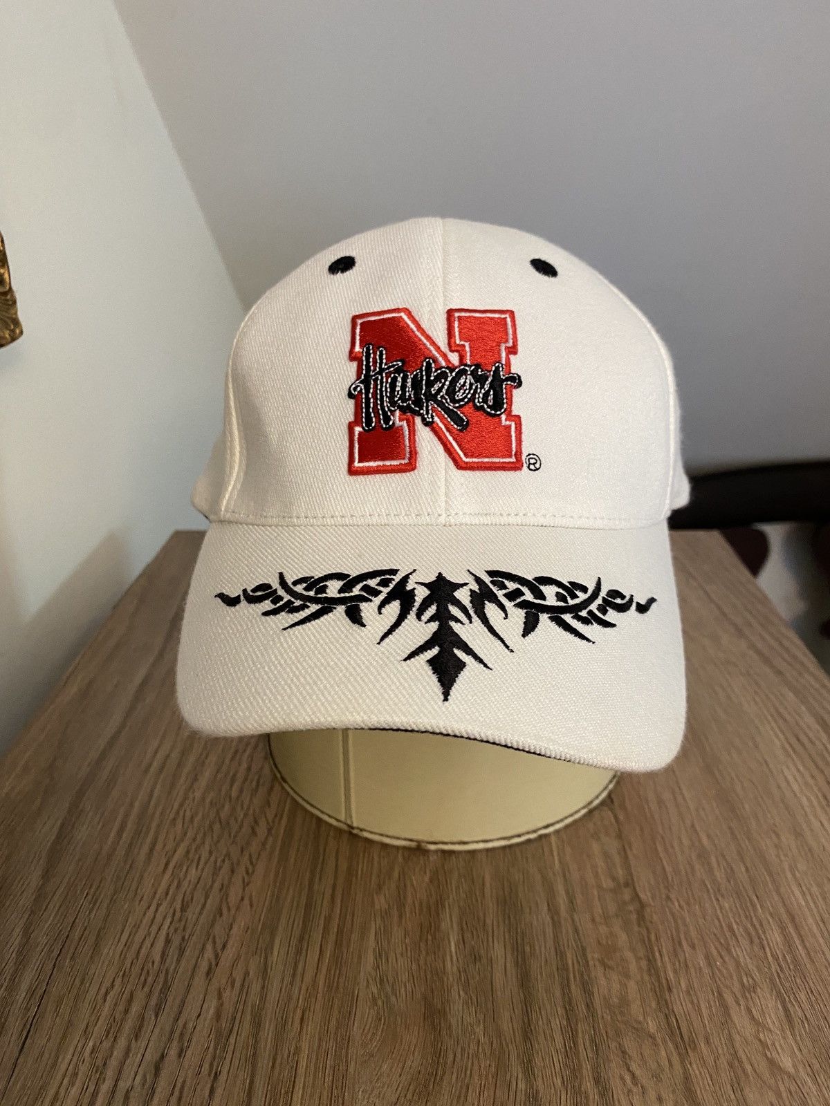 Champs Sport Vintage 90’s Nebraska Huskers Tribal Fitted Dad Hat Cap Size ONE SIZE - 1 Thumbnail