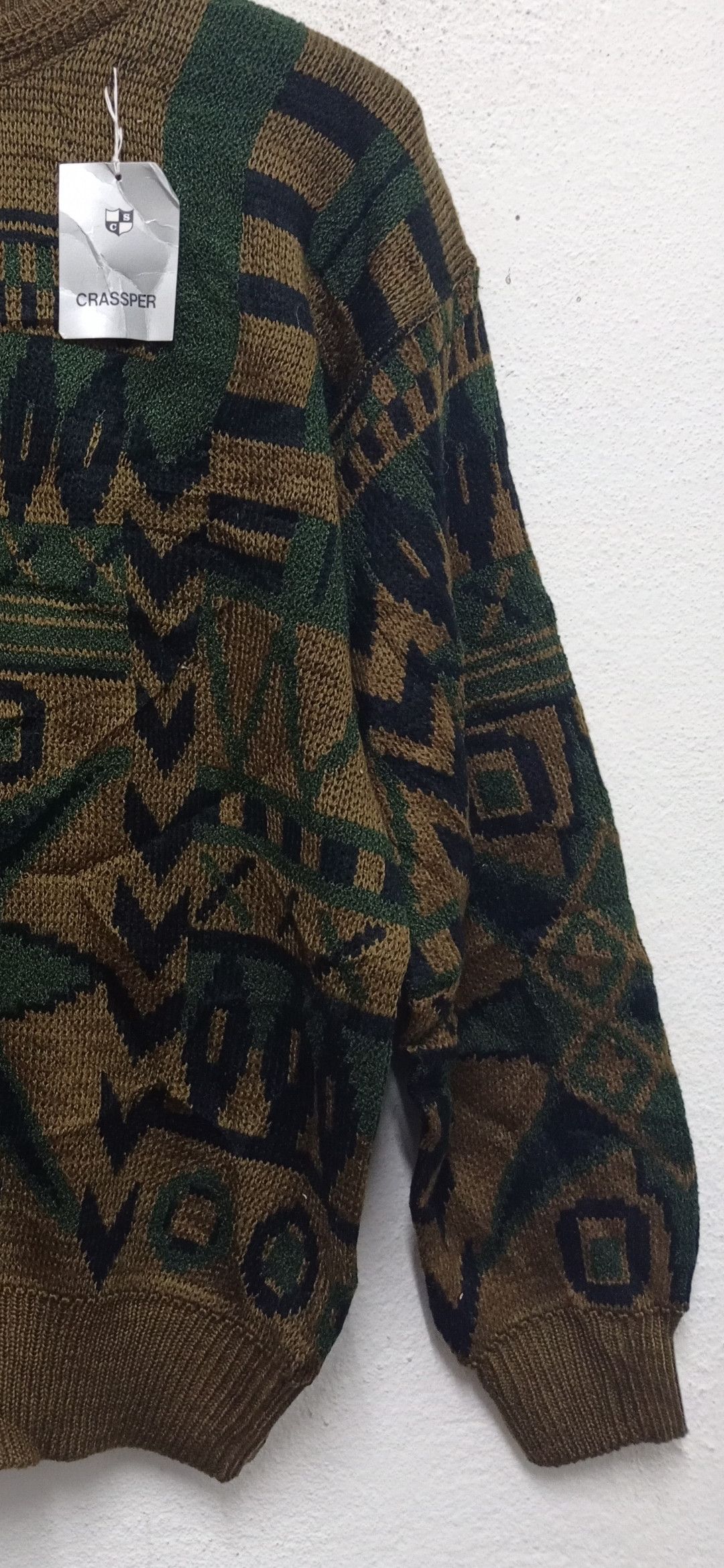Japanese Brand × Other 🔥Vintage Made in korea Crassper knitwear coogi style🔥 Size US M / EU 48-50 / 2 - 4 Thumbnail