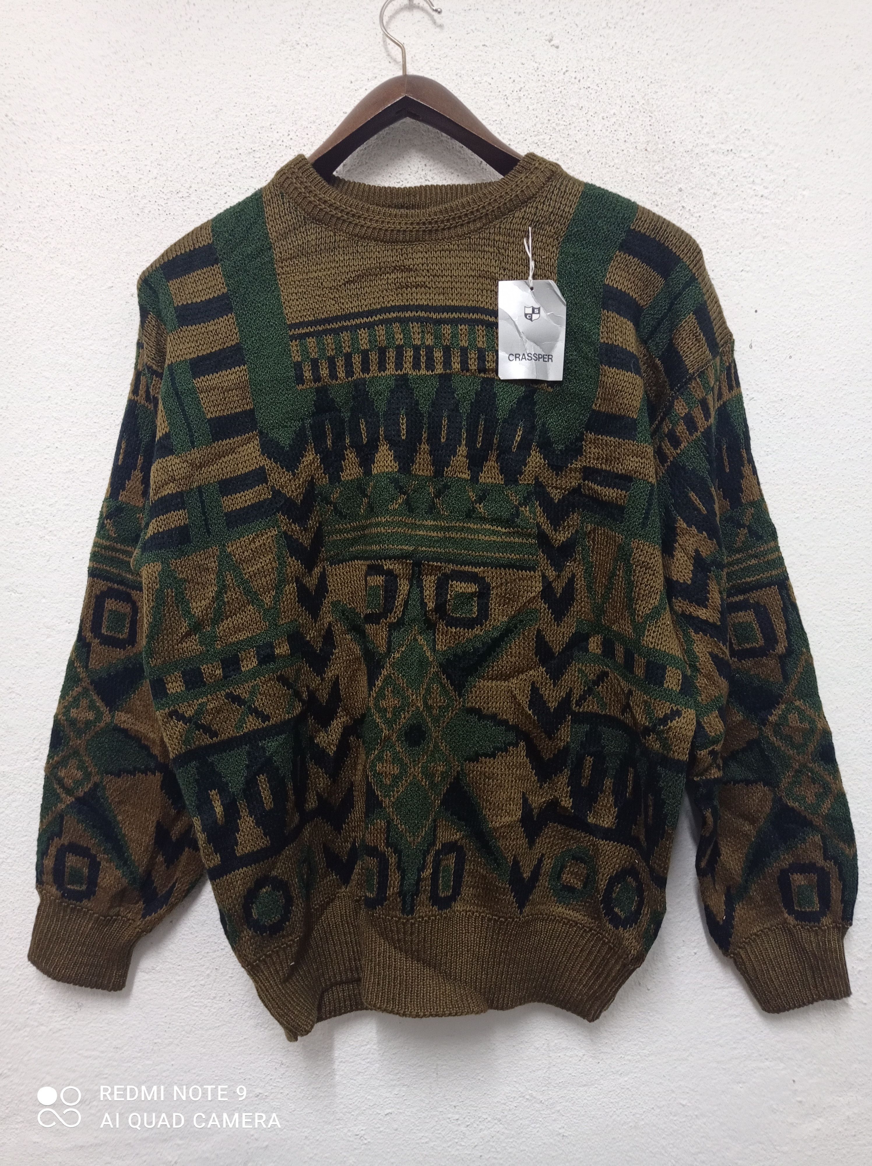 Japanese Brand × Other 🔥Vintage Made in korea Crassper knitwear coogi style🔥 Size US M / EU 48-50 / 2 - 1 Thumbnail